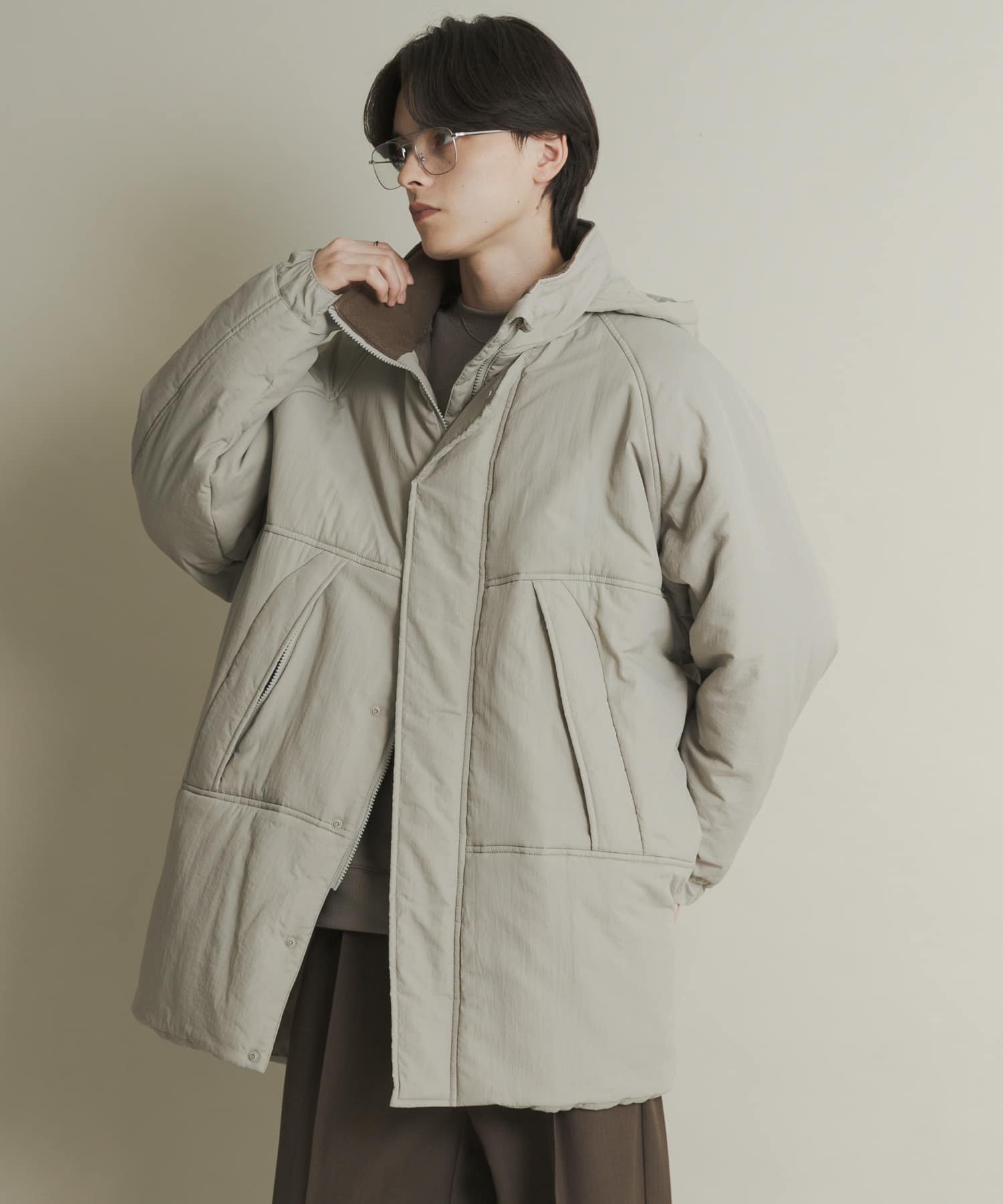 身長：173cm サイズ：L