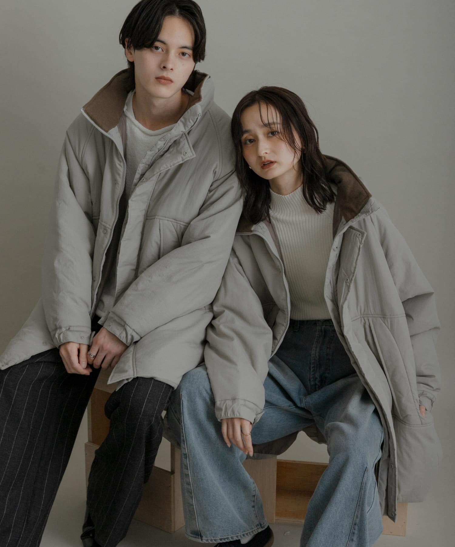 身長：169cm サイズ：M／身長：173cm サイズ：L