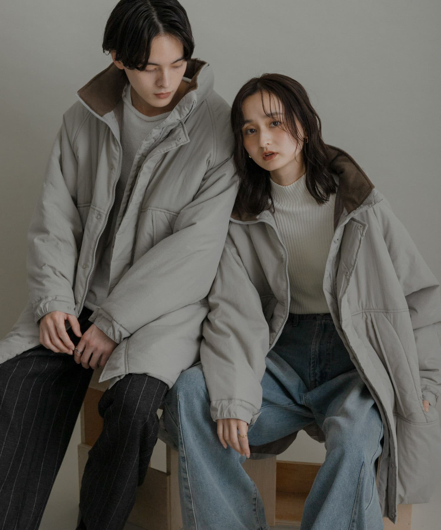 身長：169cm サイズ：M／身長：173cm サイズ：L