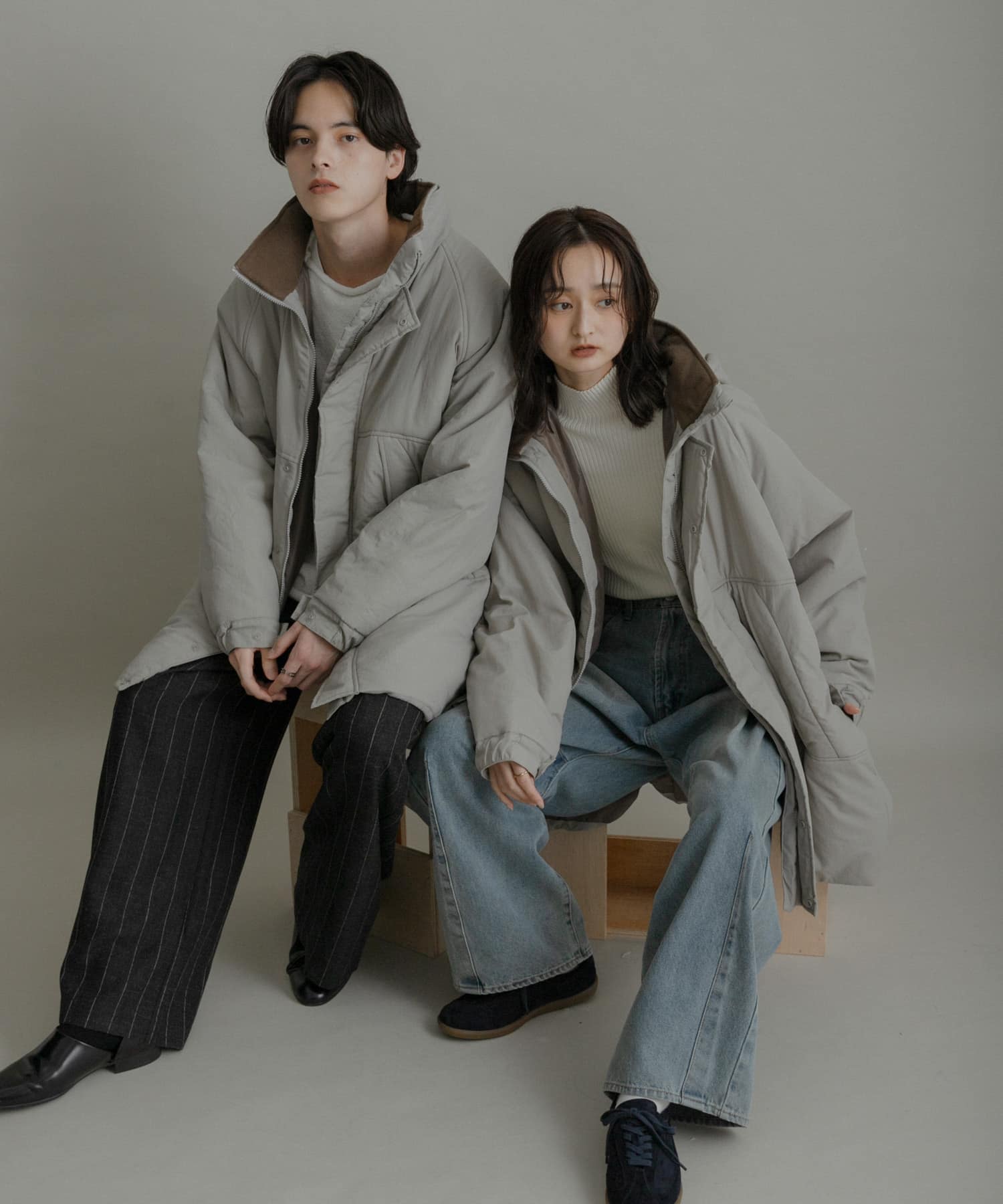 身長：169cm サイズ：M／身長：173cm サイズ：L