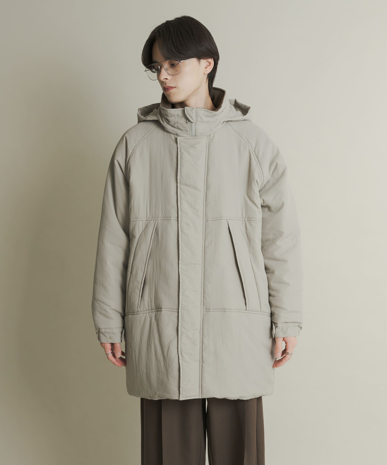 身長：173cm サイズ：L