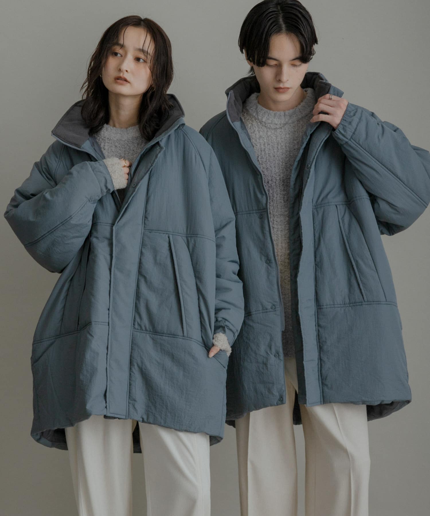 身長：169cm サイズ：M／身長：173cm サイズ：L