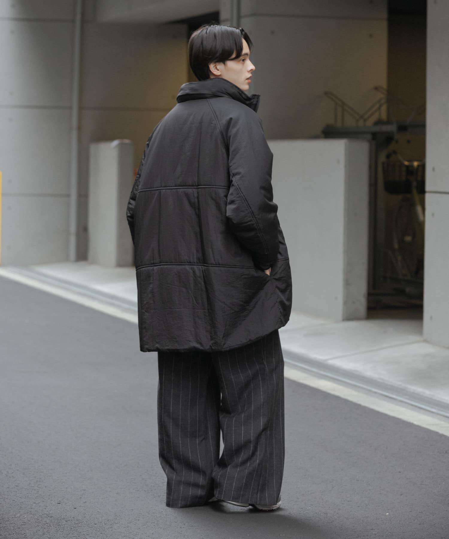 身長：173cm サイズ：L