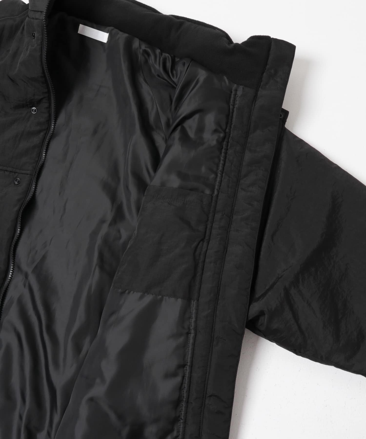 『URTECH』『ユニセックス』パデッドモンスターコート BLACK M