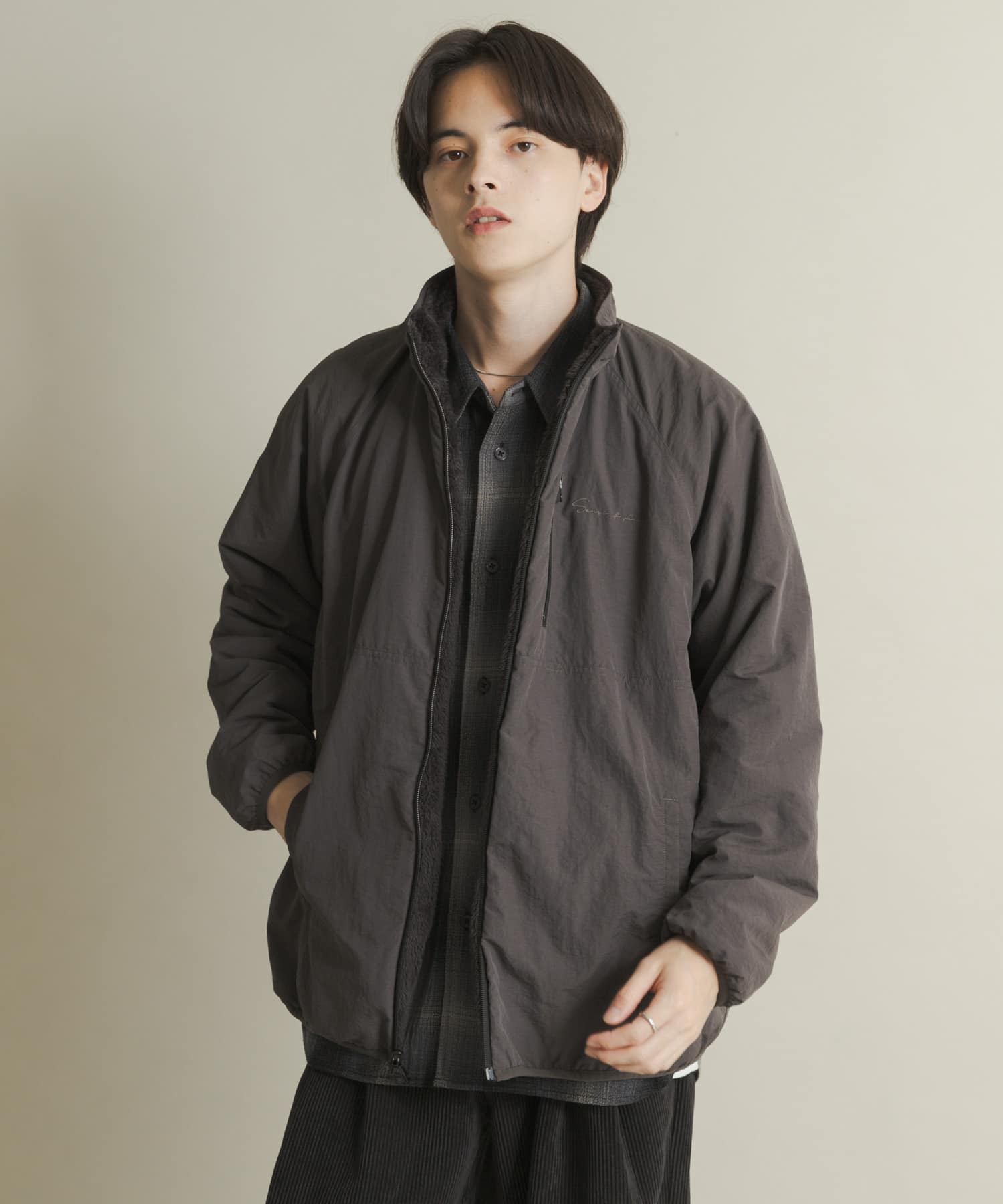 身長：173cm サイズ：L