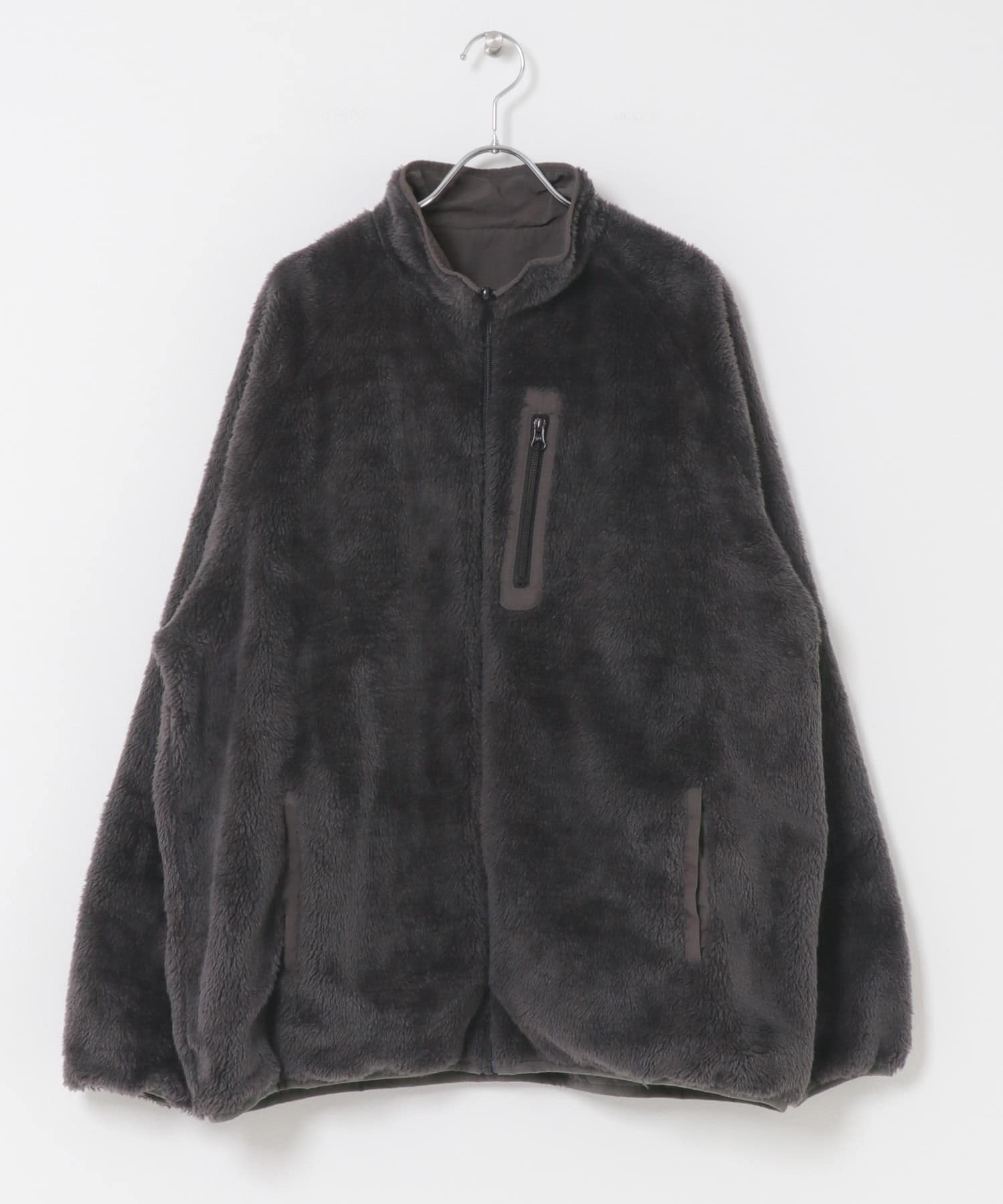 『ユニセックス』ユーティリティ2WAYブルゾン CHARCOAL M