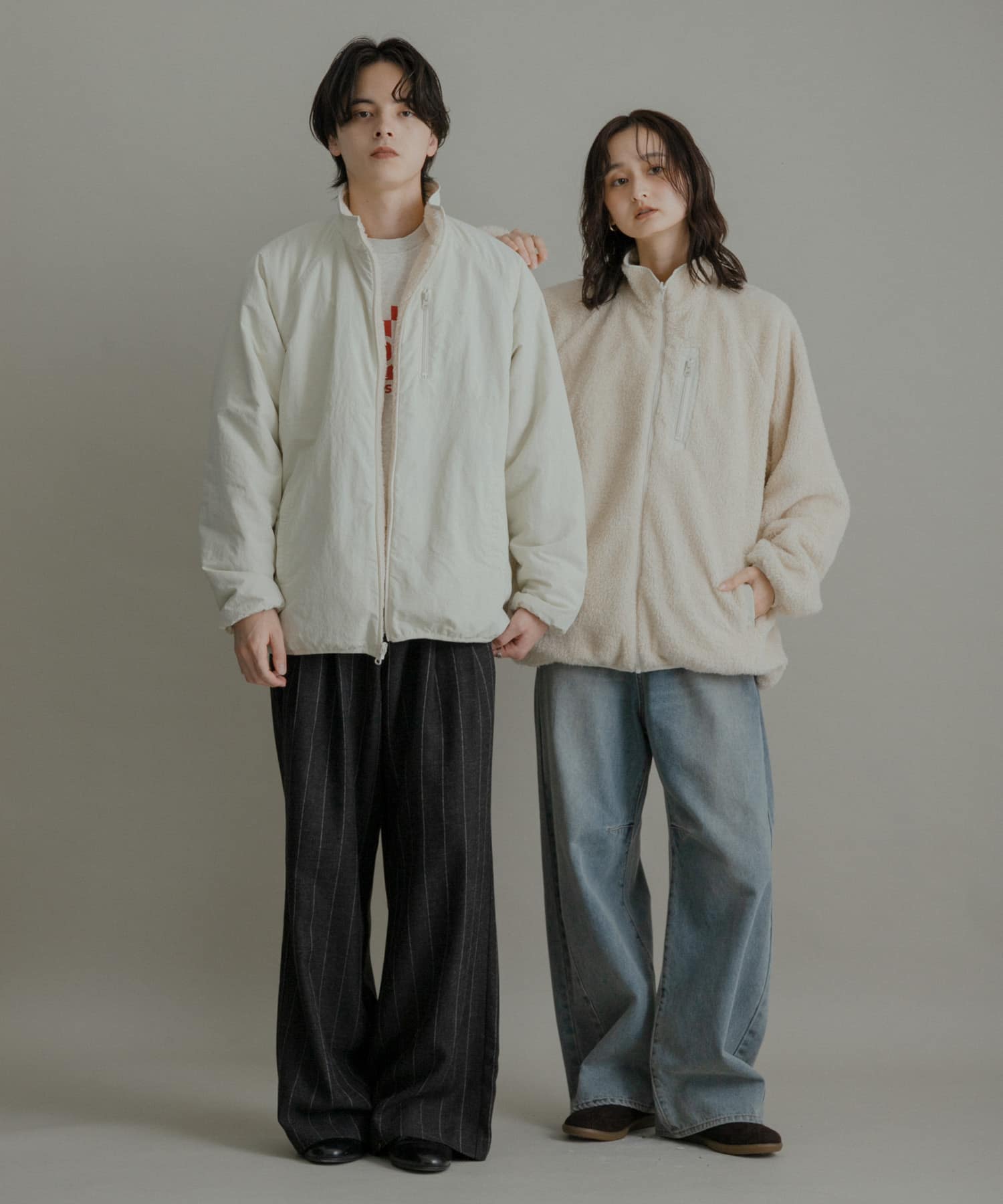 身長：169cm サイズ：M／身長：173cm サイズ：L