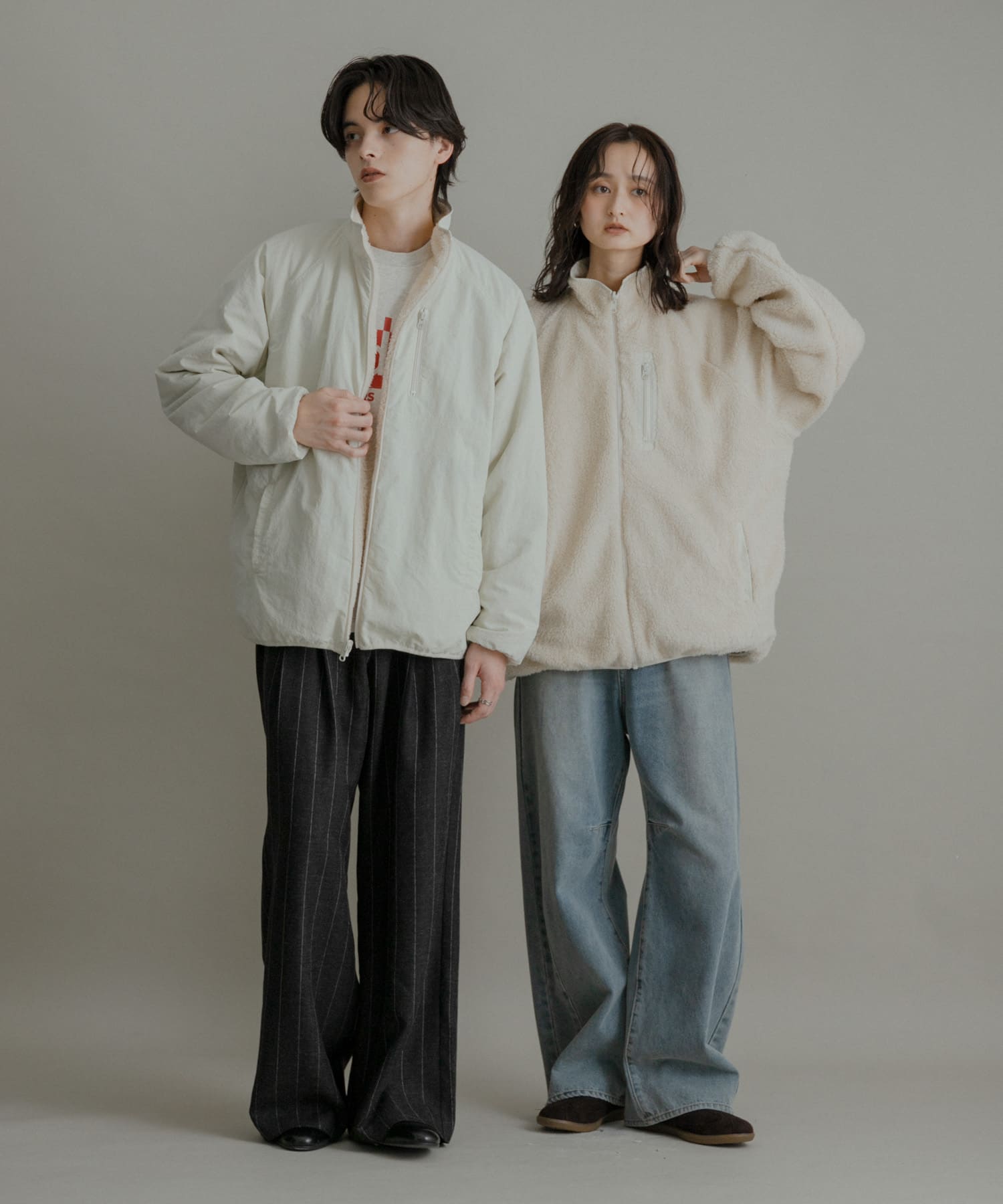 身長：169cm サイズ：M／身長：173cm サイズ：L