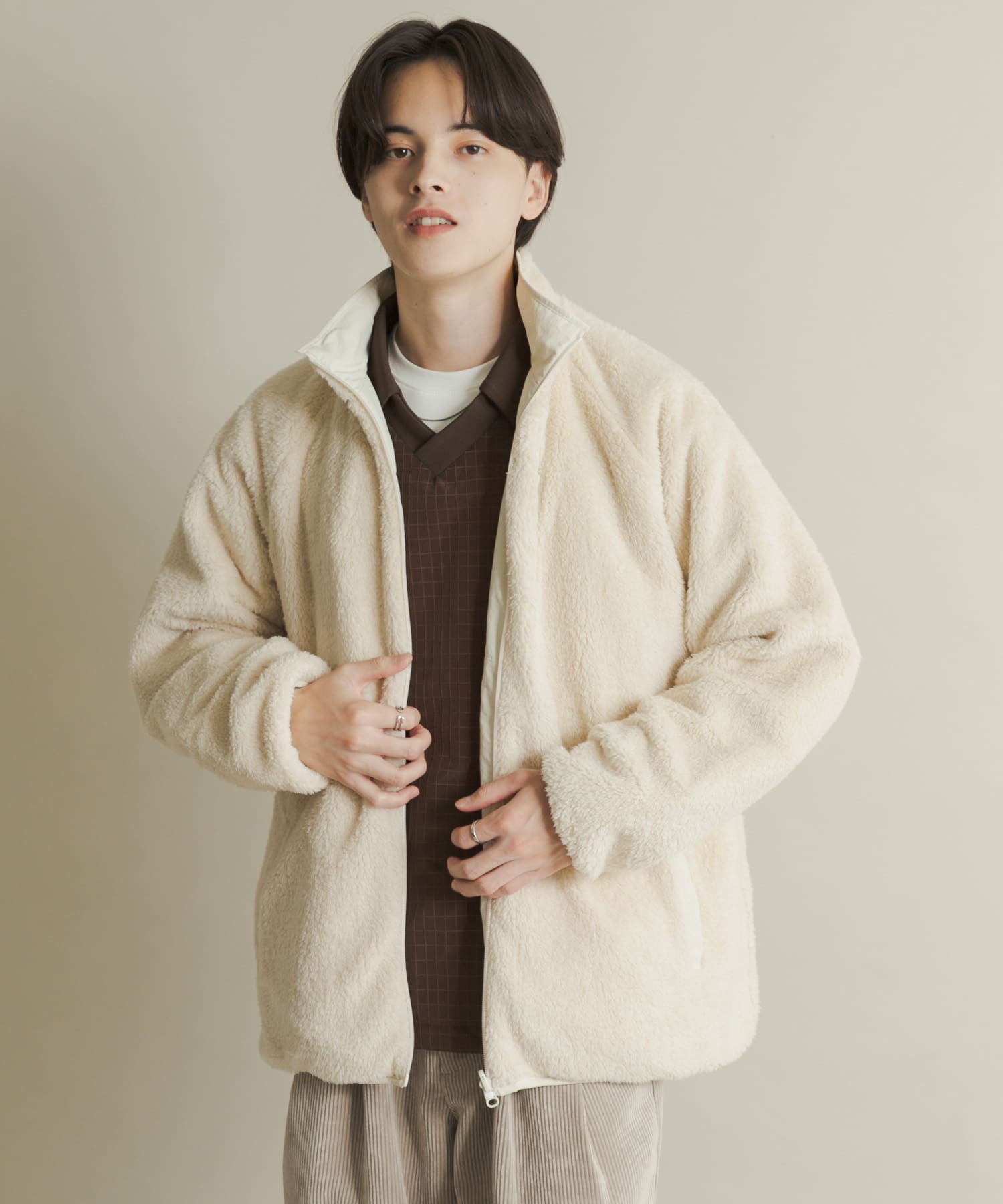 身長：173cm サイズ：L