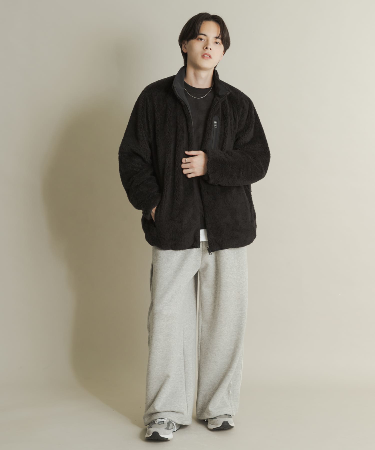 身長：173cm サイズ：L