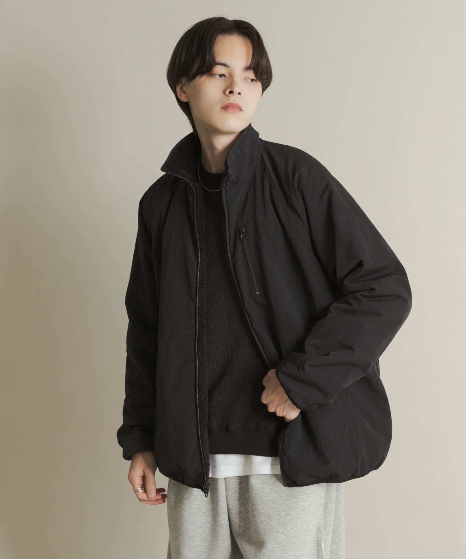 身長：173cm サイズ：L