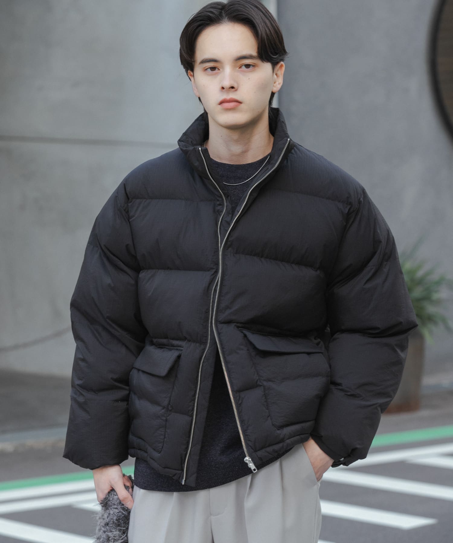 身長：173cm サイズ：L