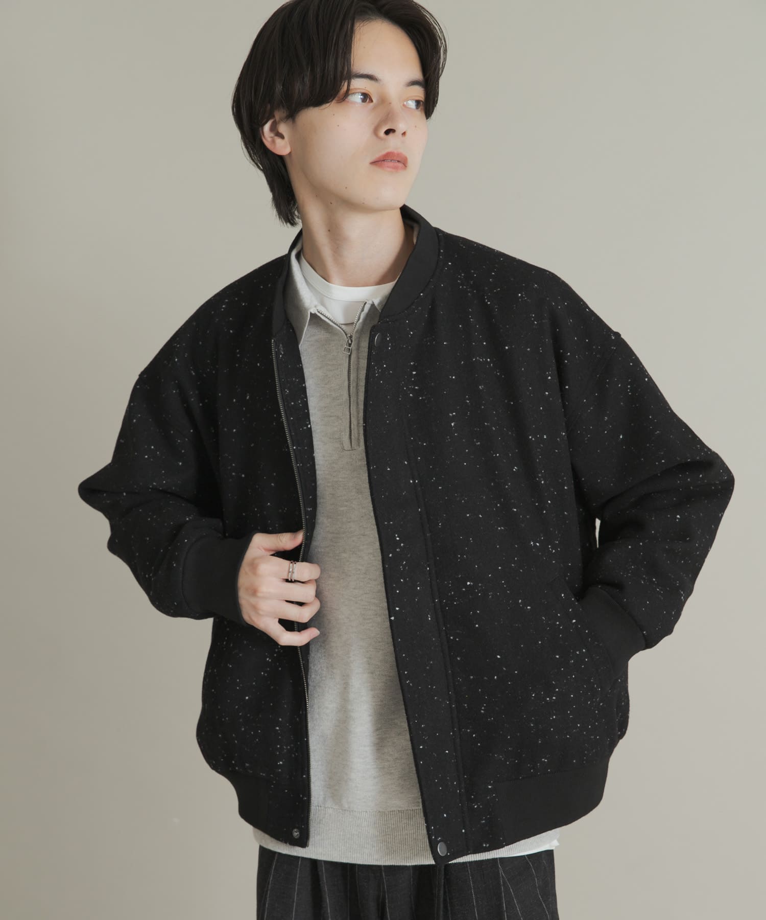 身長：173cm サイズ：L