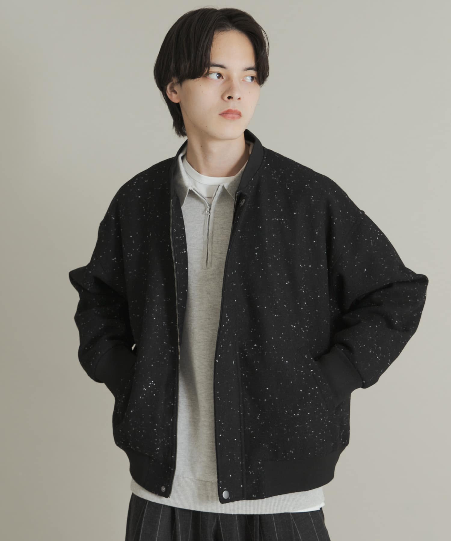 身長：173cm サイズ：L