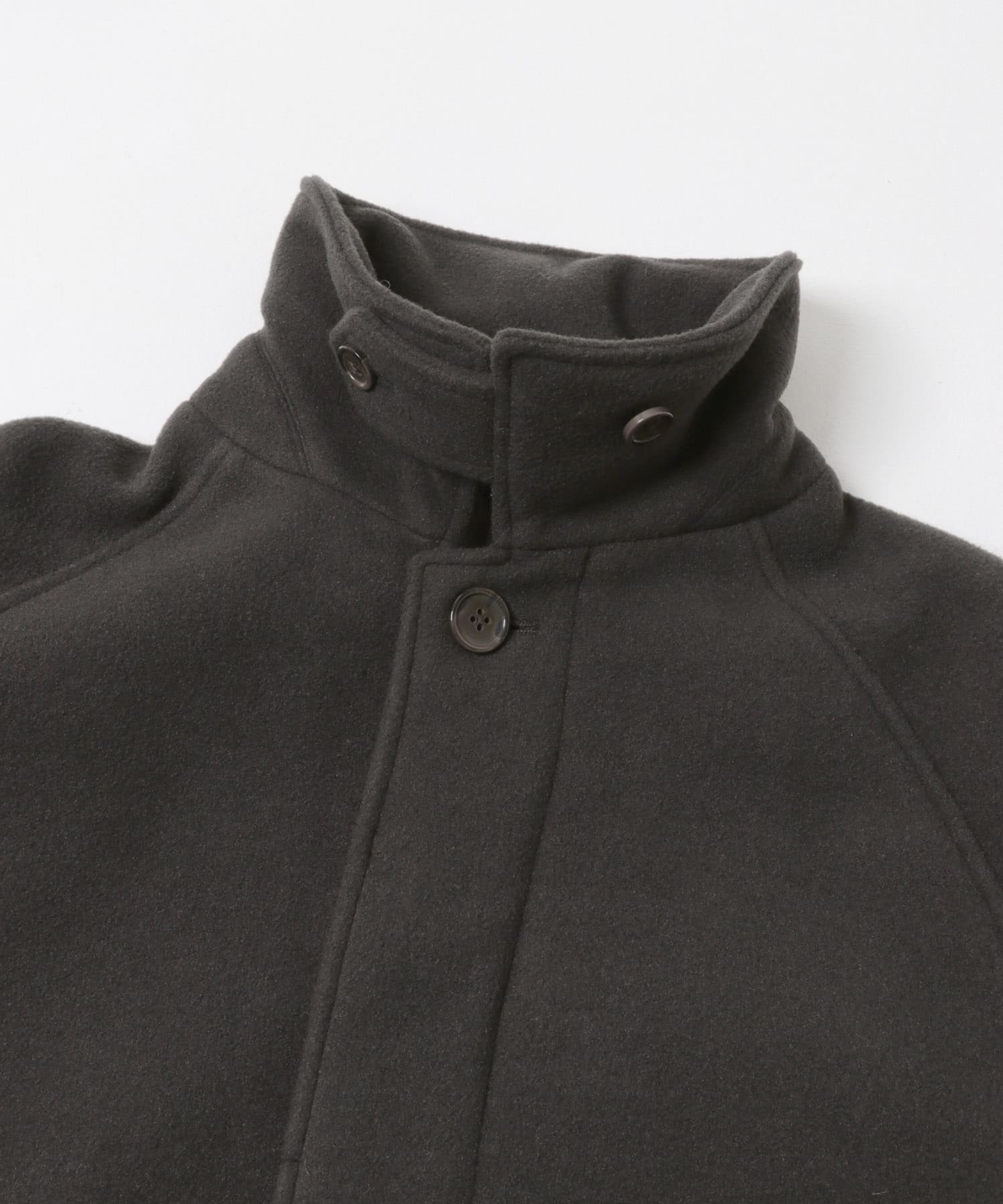 『ユニセックス』バルマカーンルーズコート D.BROWN M