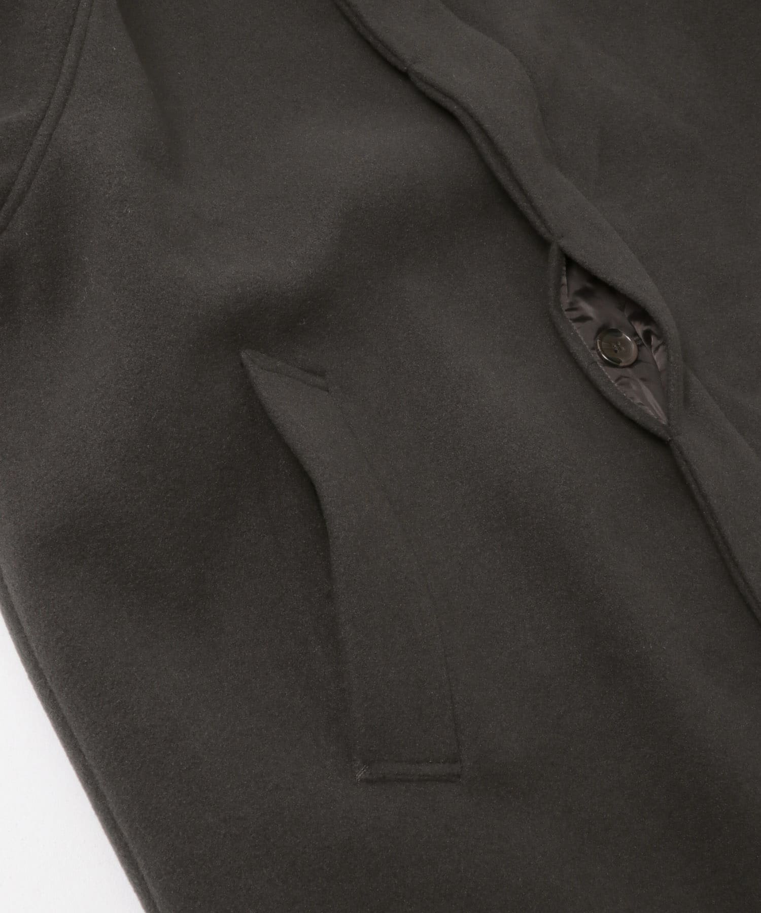 『ユニセックス』バルマカーンルーズコート D.BROWN M