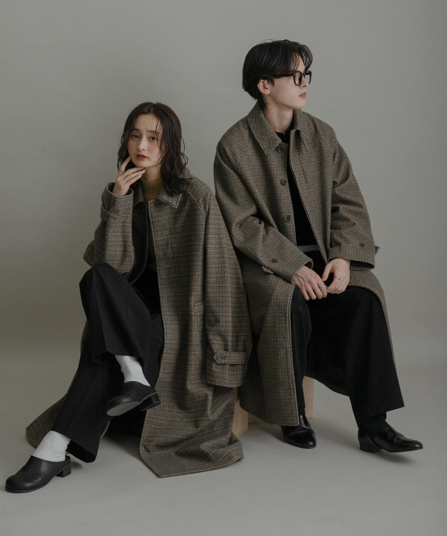 身長：169cm サイズ：M／身長：173cm サイズ：L