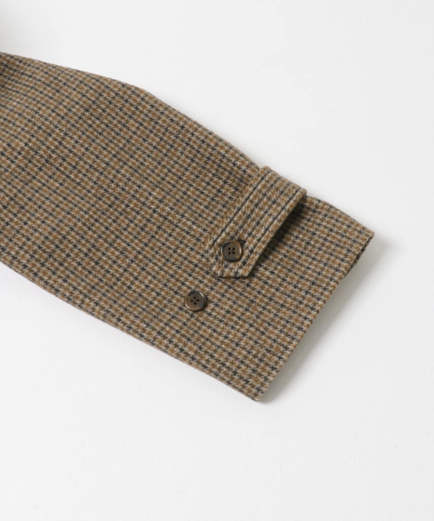 『ユニセックス』バルマカーンルーズコート BRN×CHA M