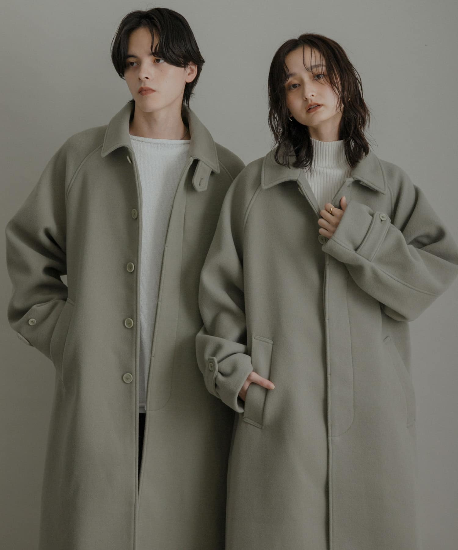 身長：169cm サイズ：M／身長：173cm サイズ：L