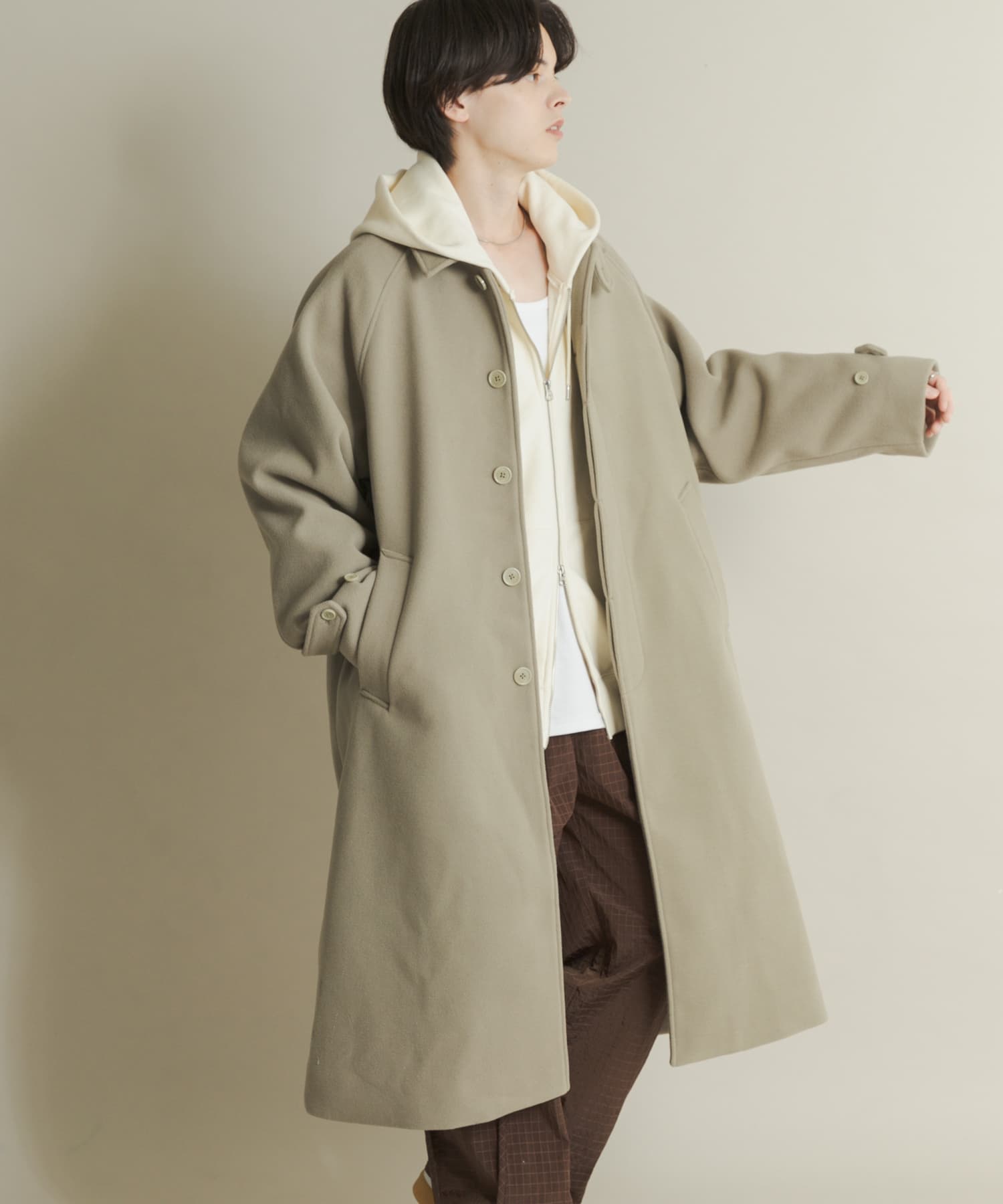 身長：173cm サイズ：L