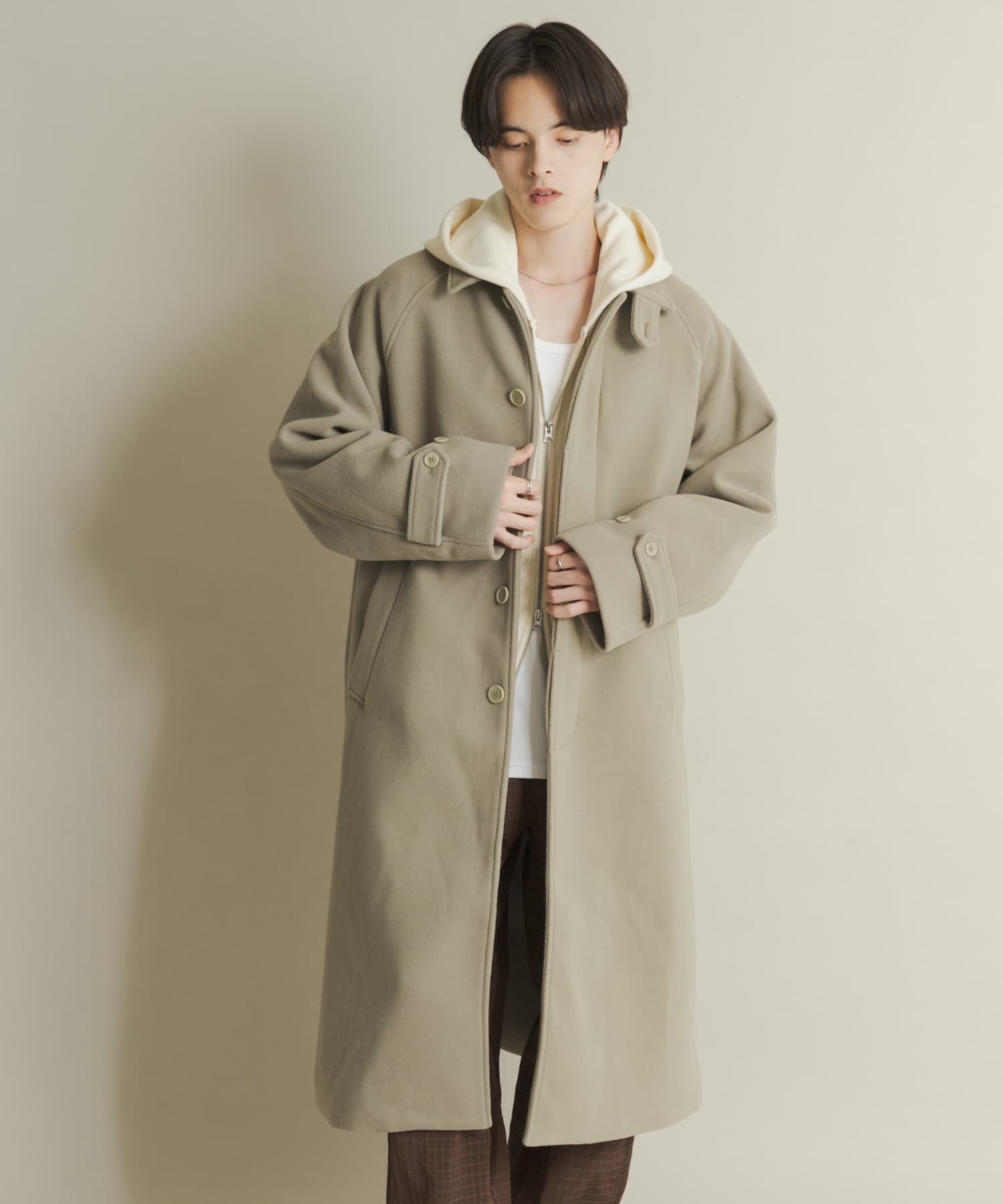 身長：173cm サイズ：L