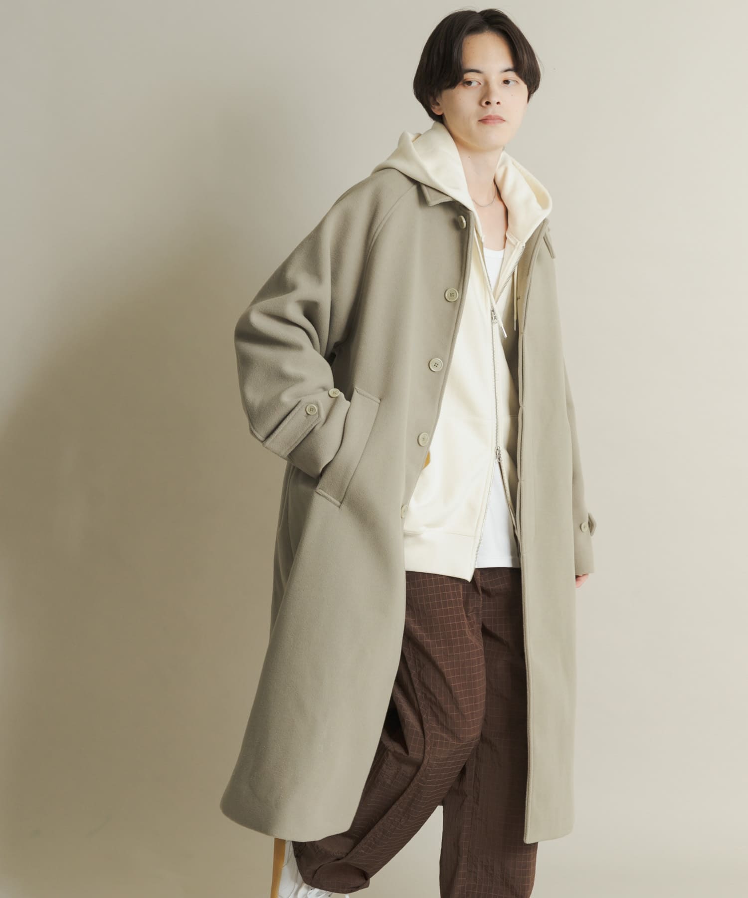 身長：173cm サイズ：L