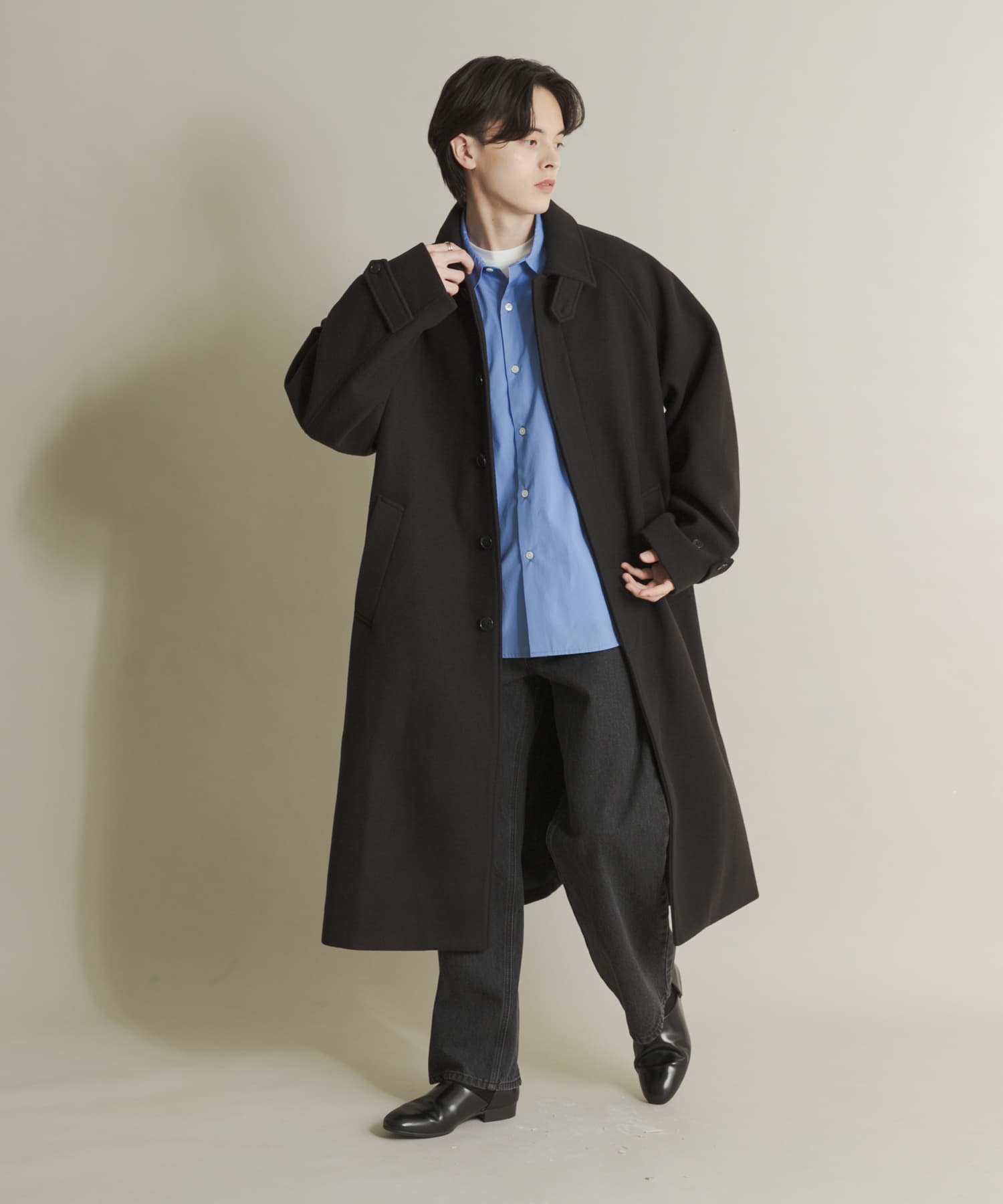 身長：173cm サイズ：L