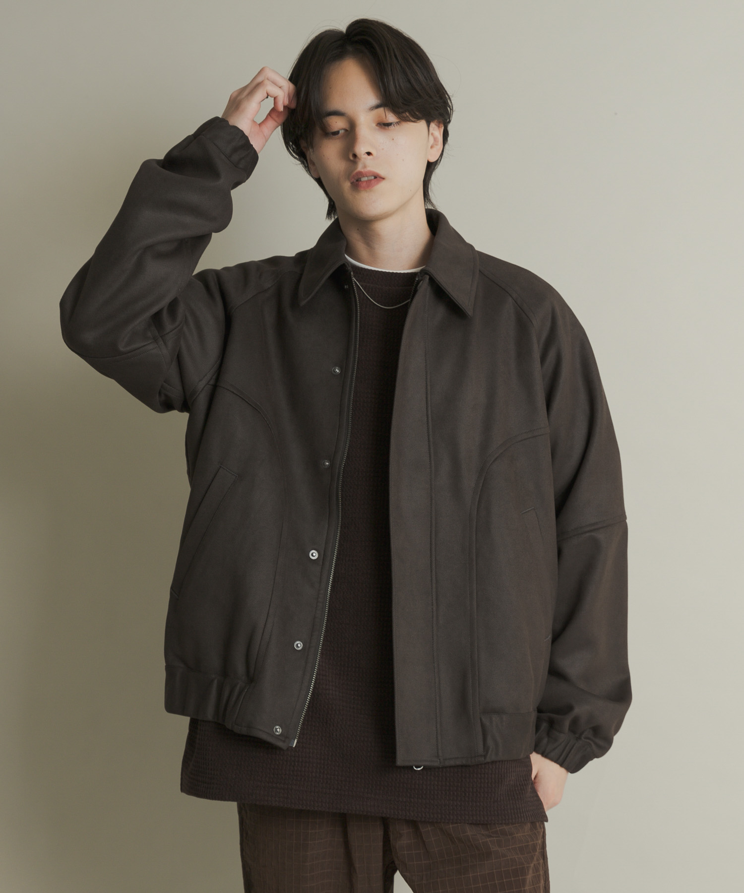 身長：173cm サイズ：L