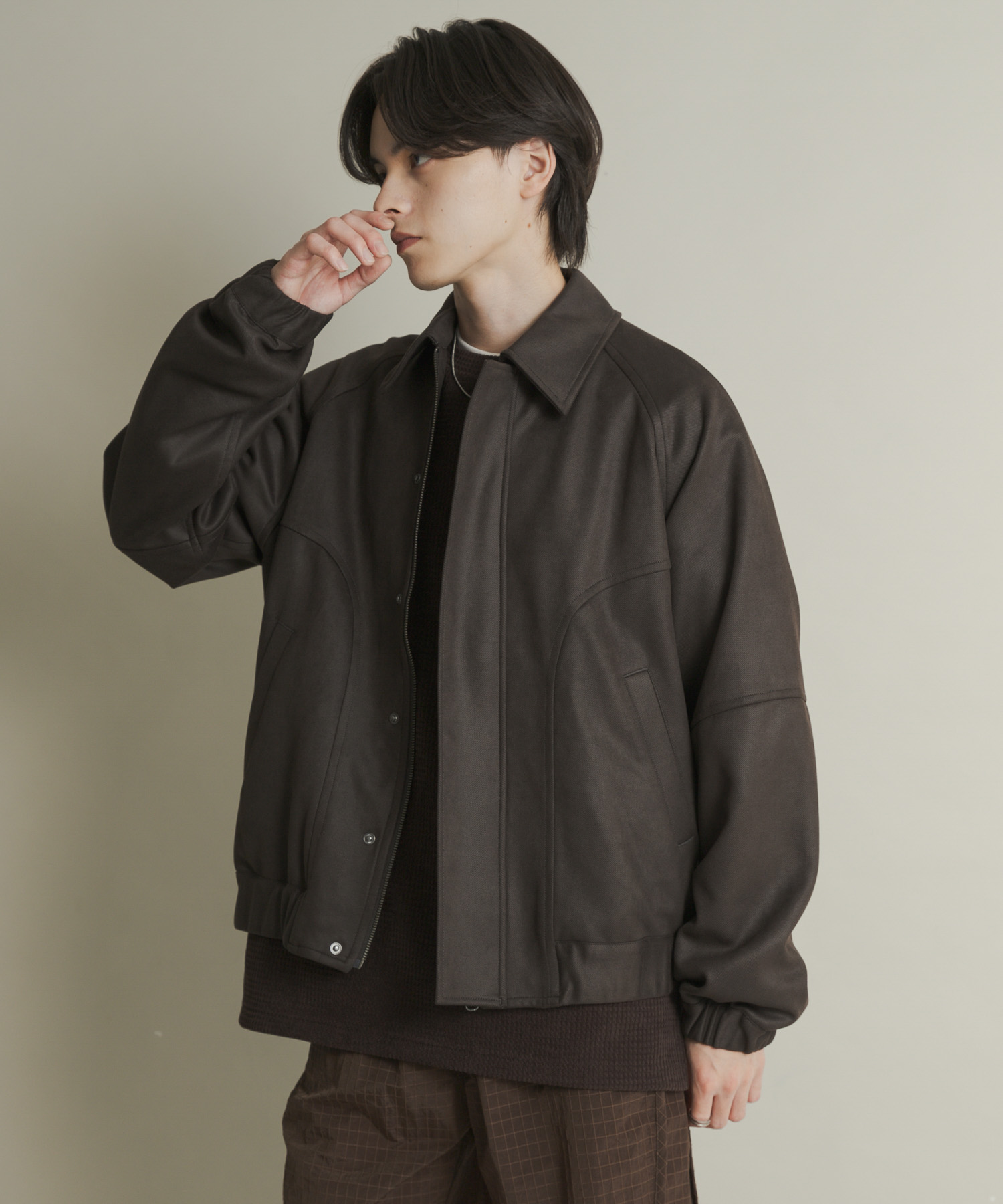 身長：173cm サイズ：L