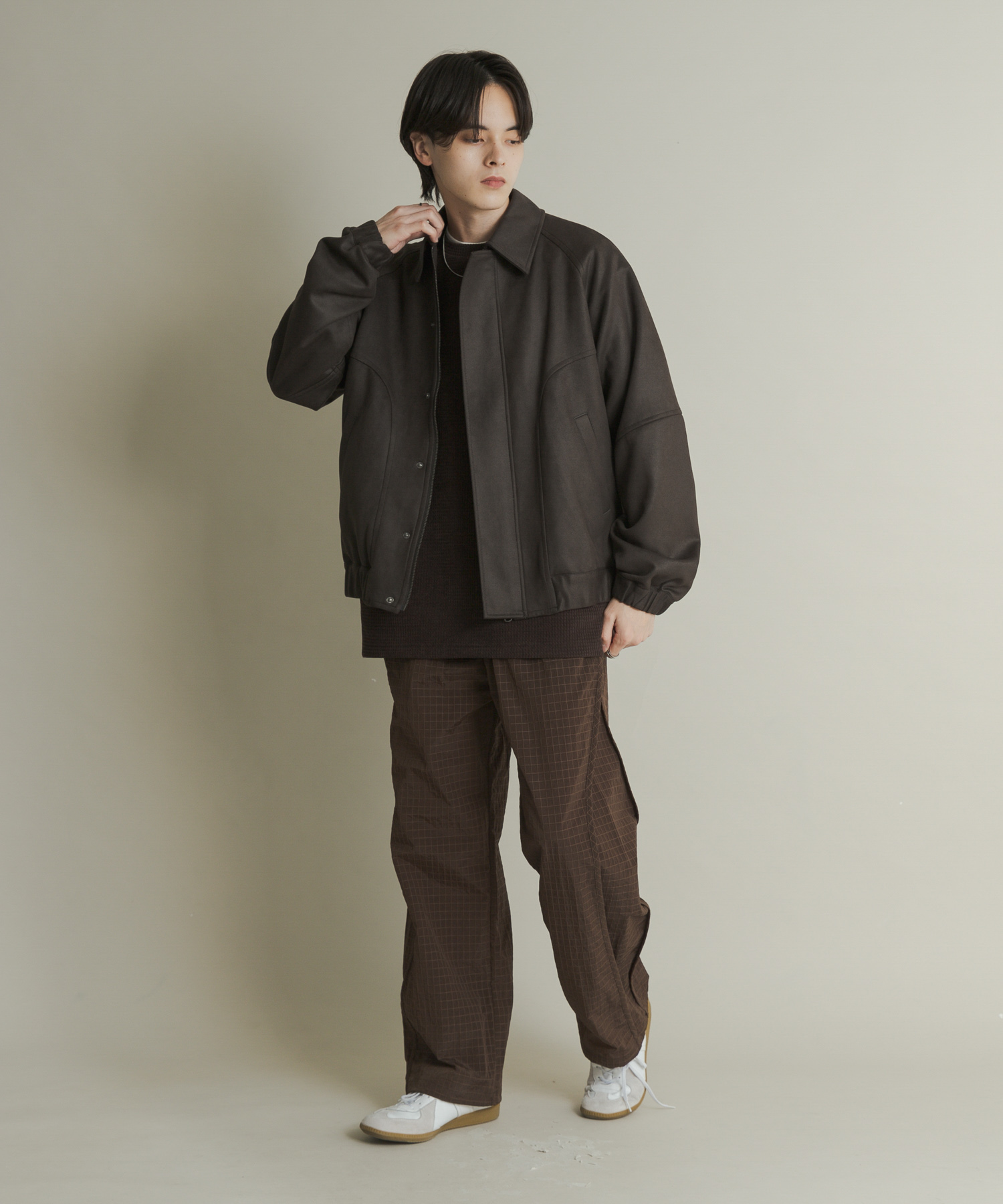 身長：173cm サイズ：L