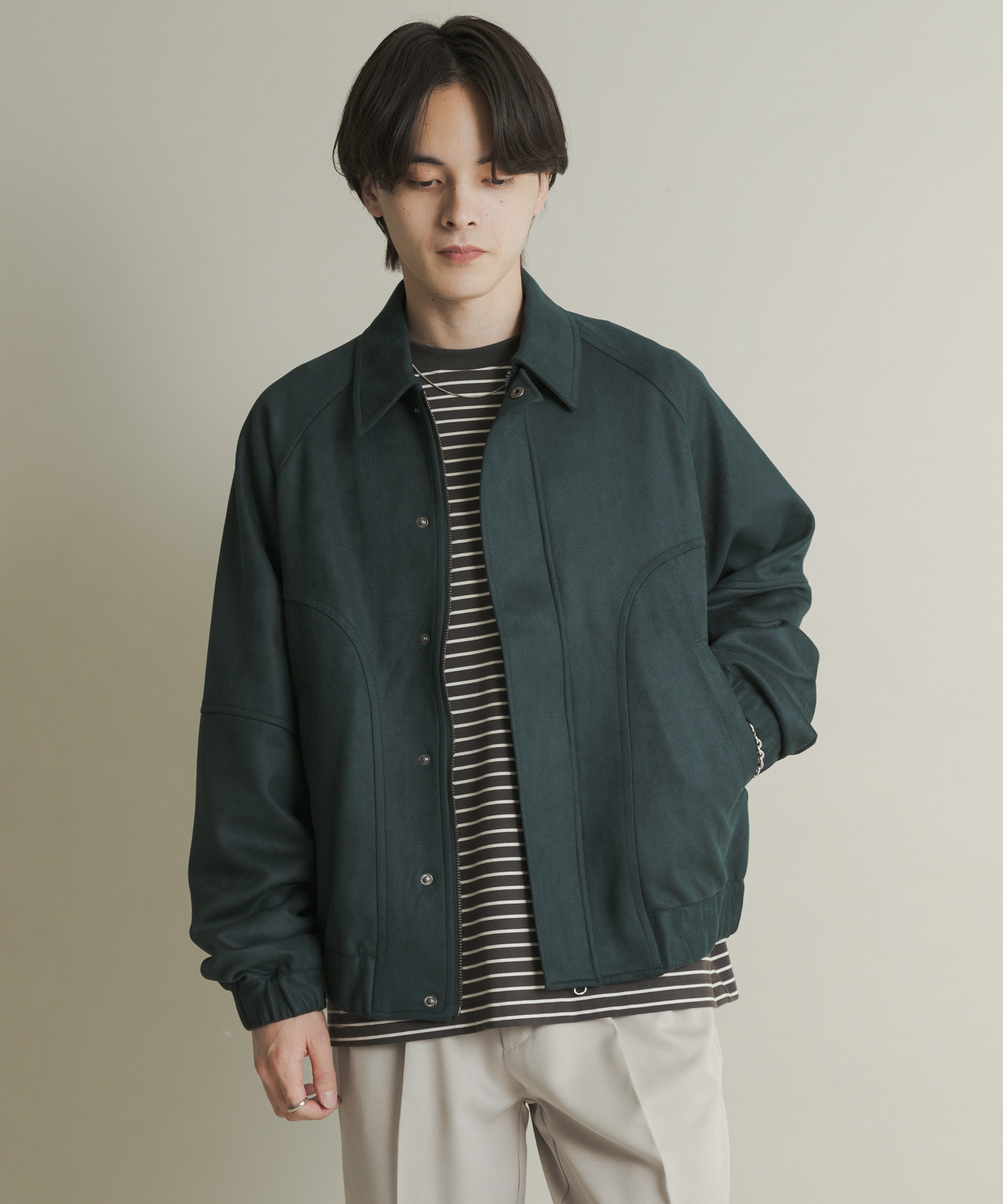 身長：173cm サイズ：L