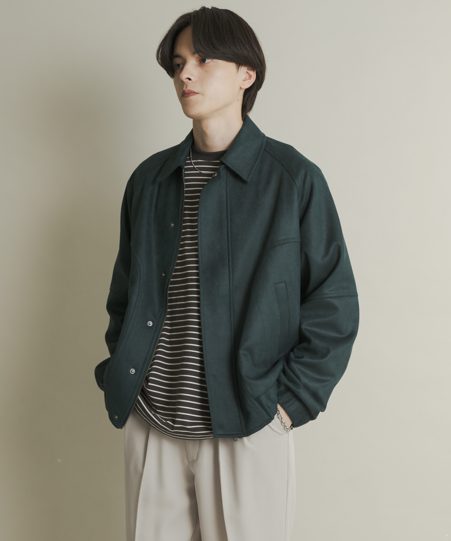 身長：173cm サイズ：L