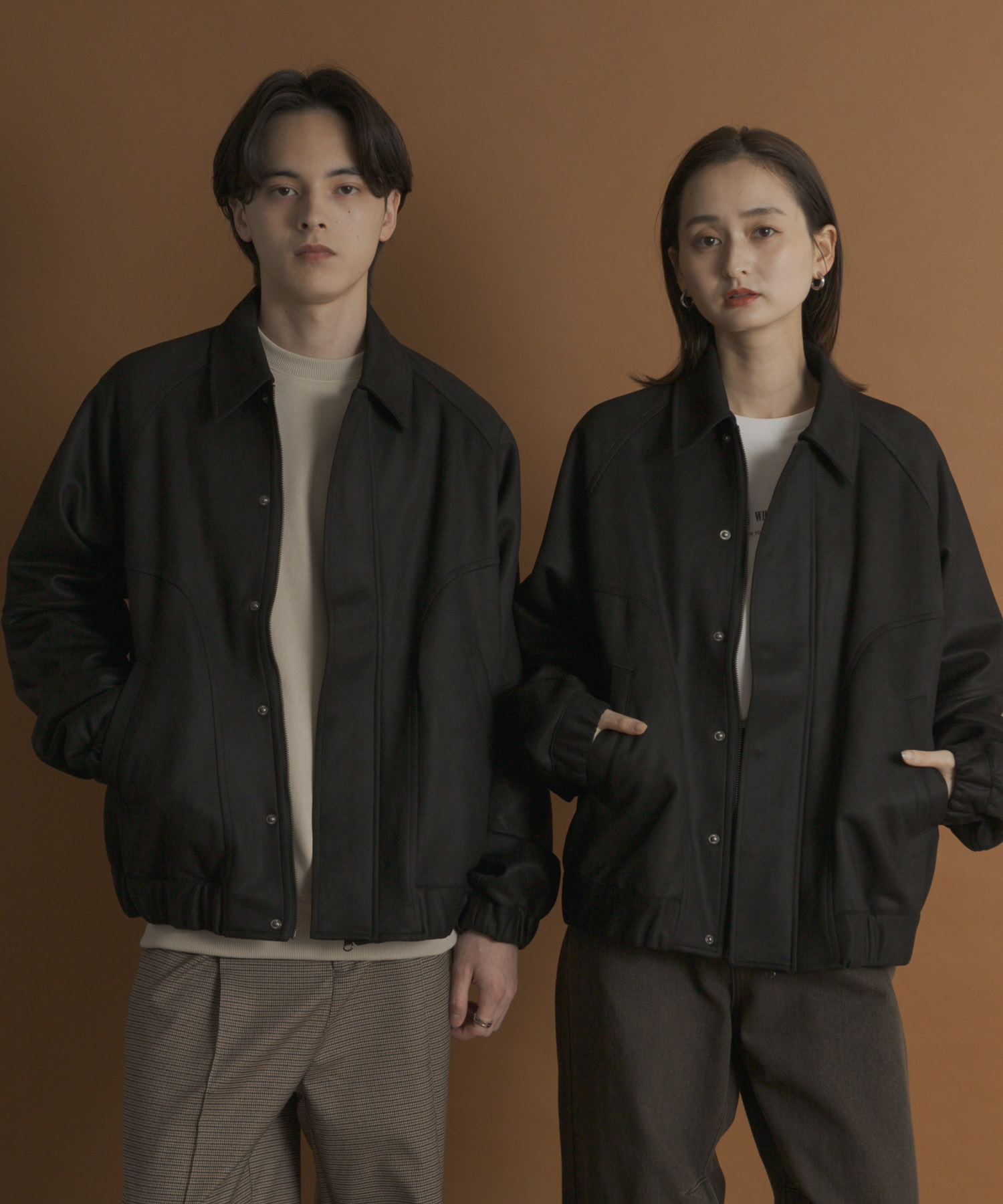 身長：173cm サイズ：L／身長：169cm サイズ：M