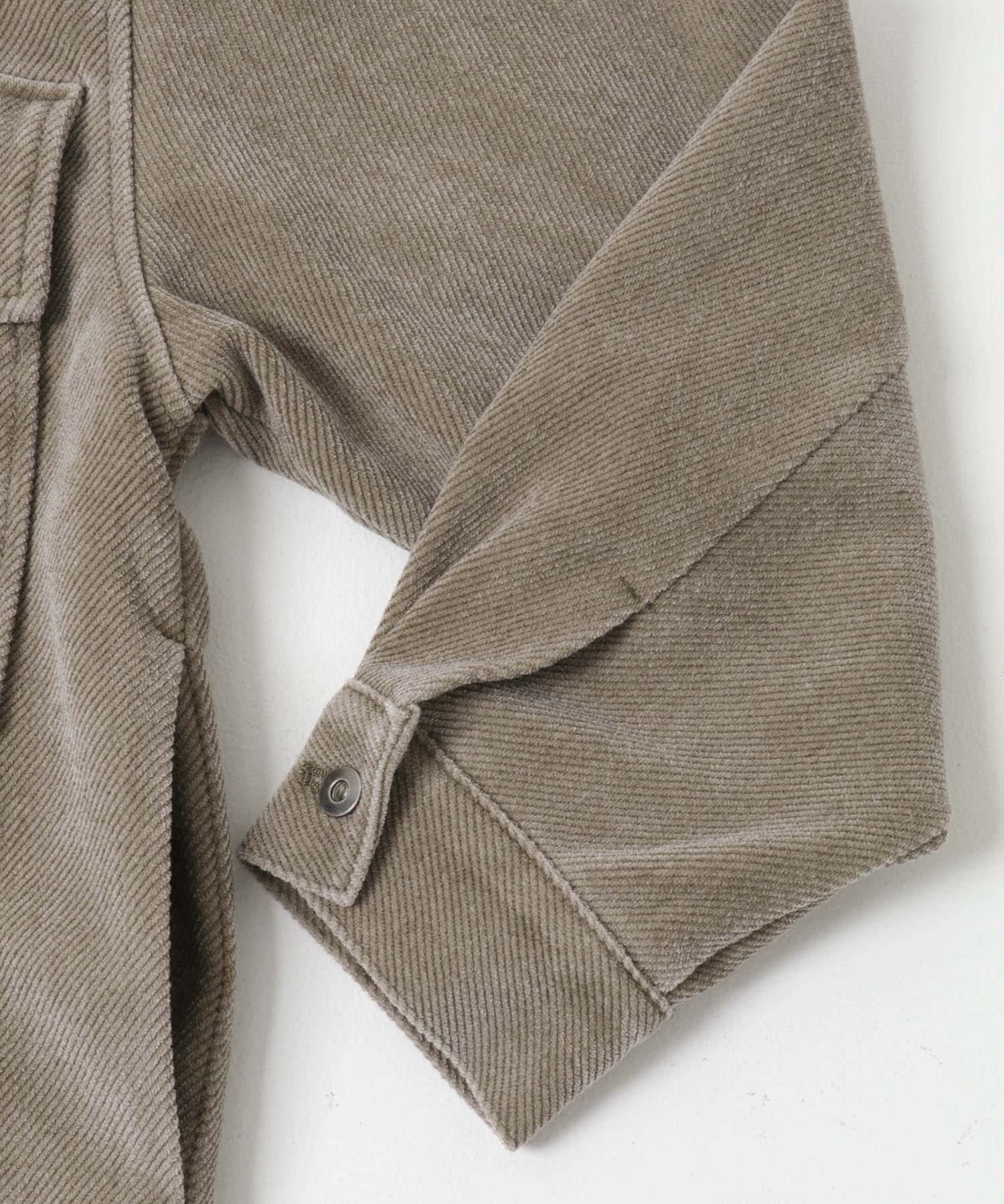 ヴィンテージツイルZIPブルゾン BROWN M