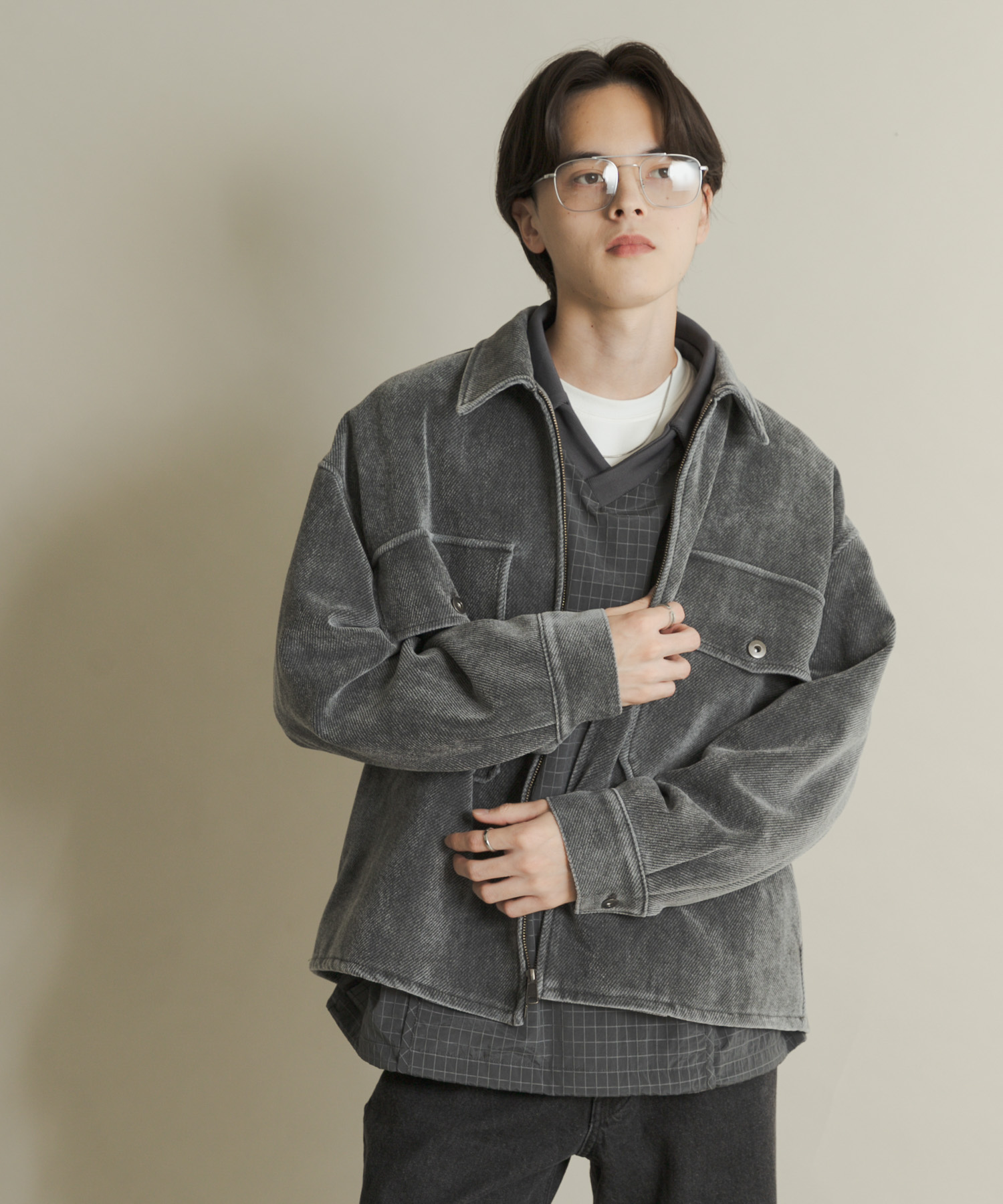 身長：173cm サイズ：L