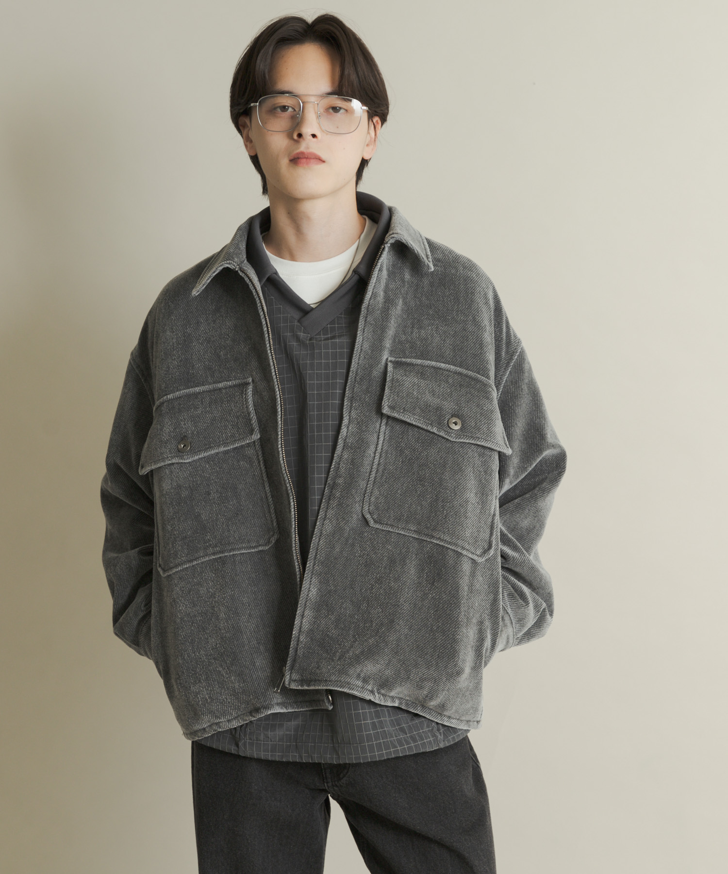 身長：173cm サイズ：L