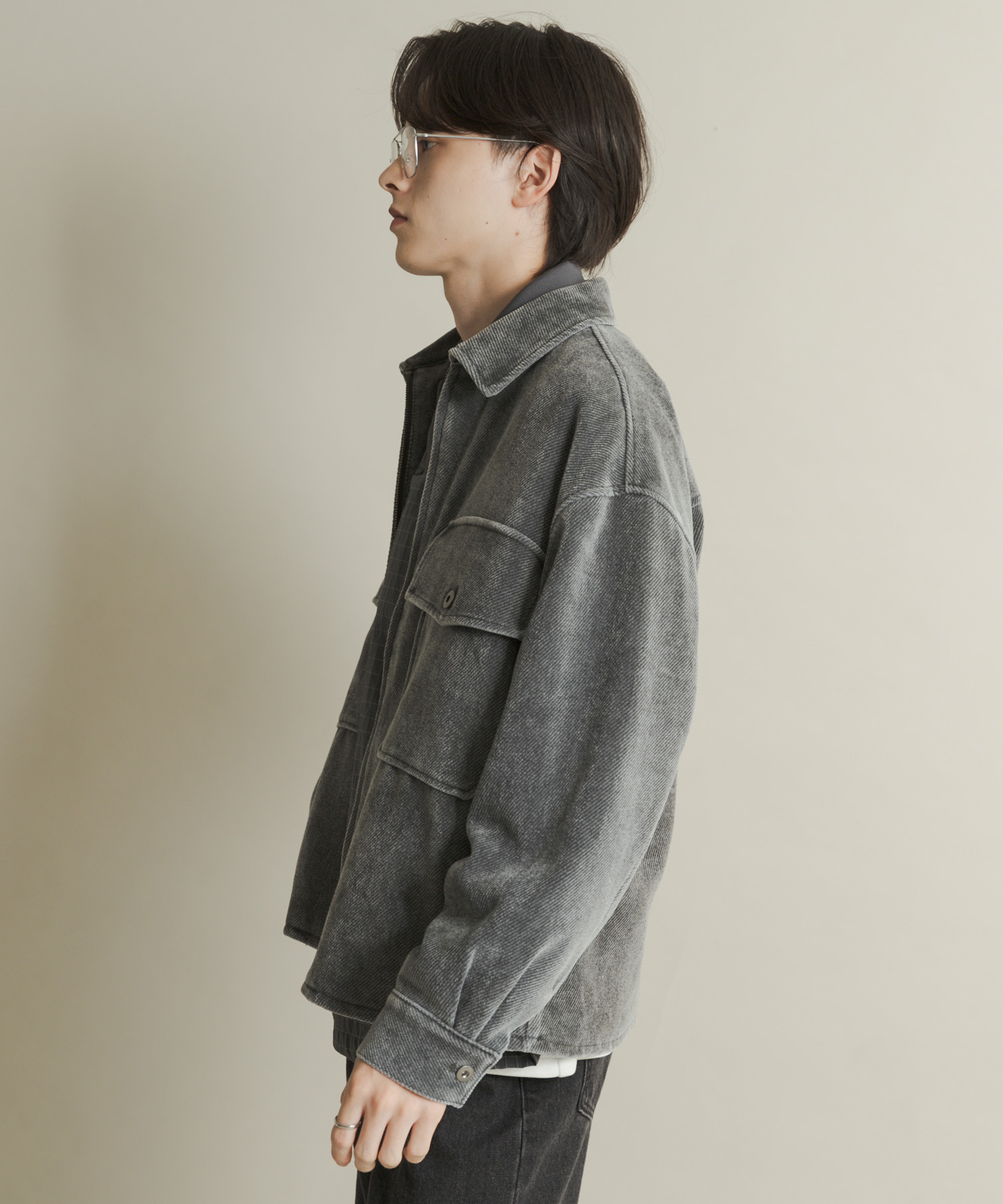 身長：173cm サイズ：L