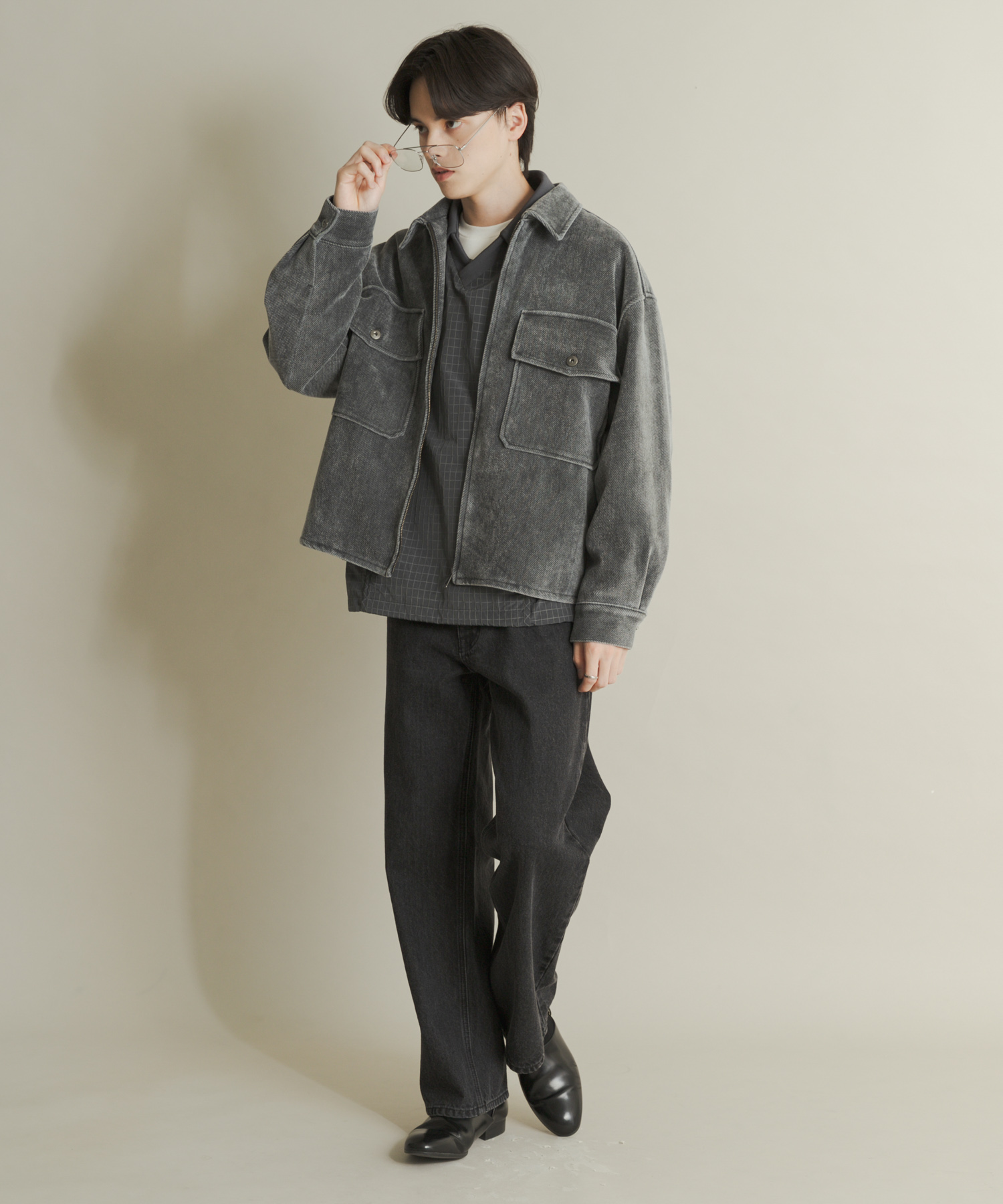 身長：173cm サイズ：L