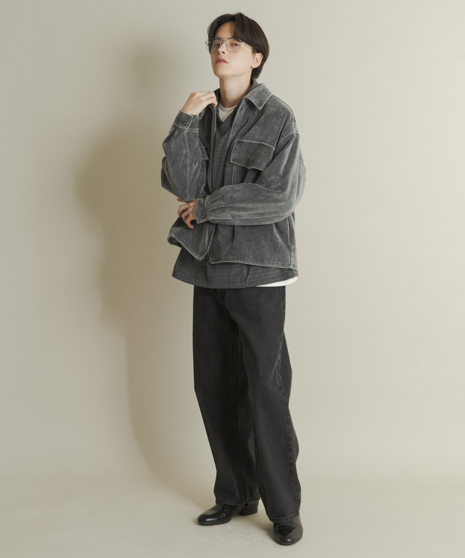 身長：173cm サイズ：L