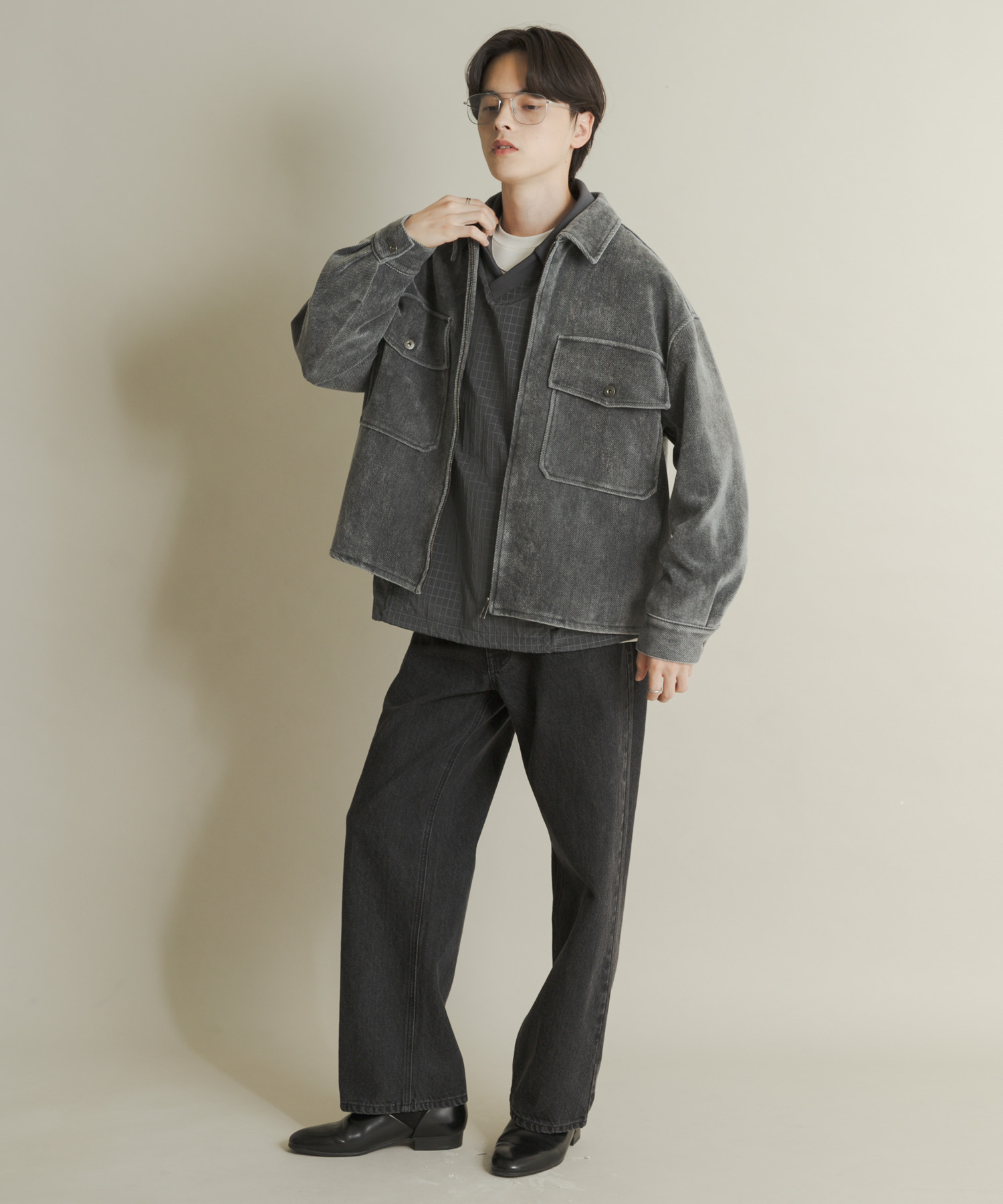 身長：173cm サイズ：L