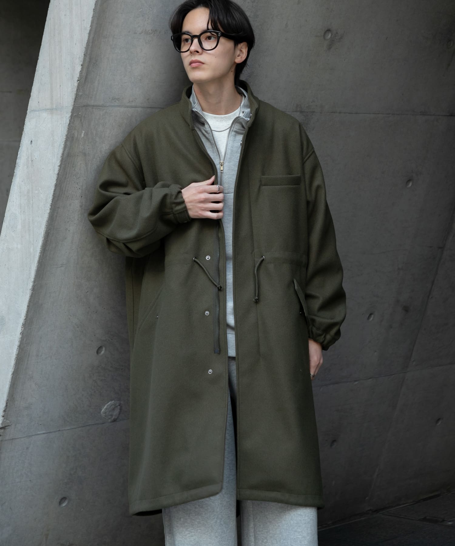 UR TECH』 カットメルトンモッズコート(M KHAKI): アウター｜URBAN