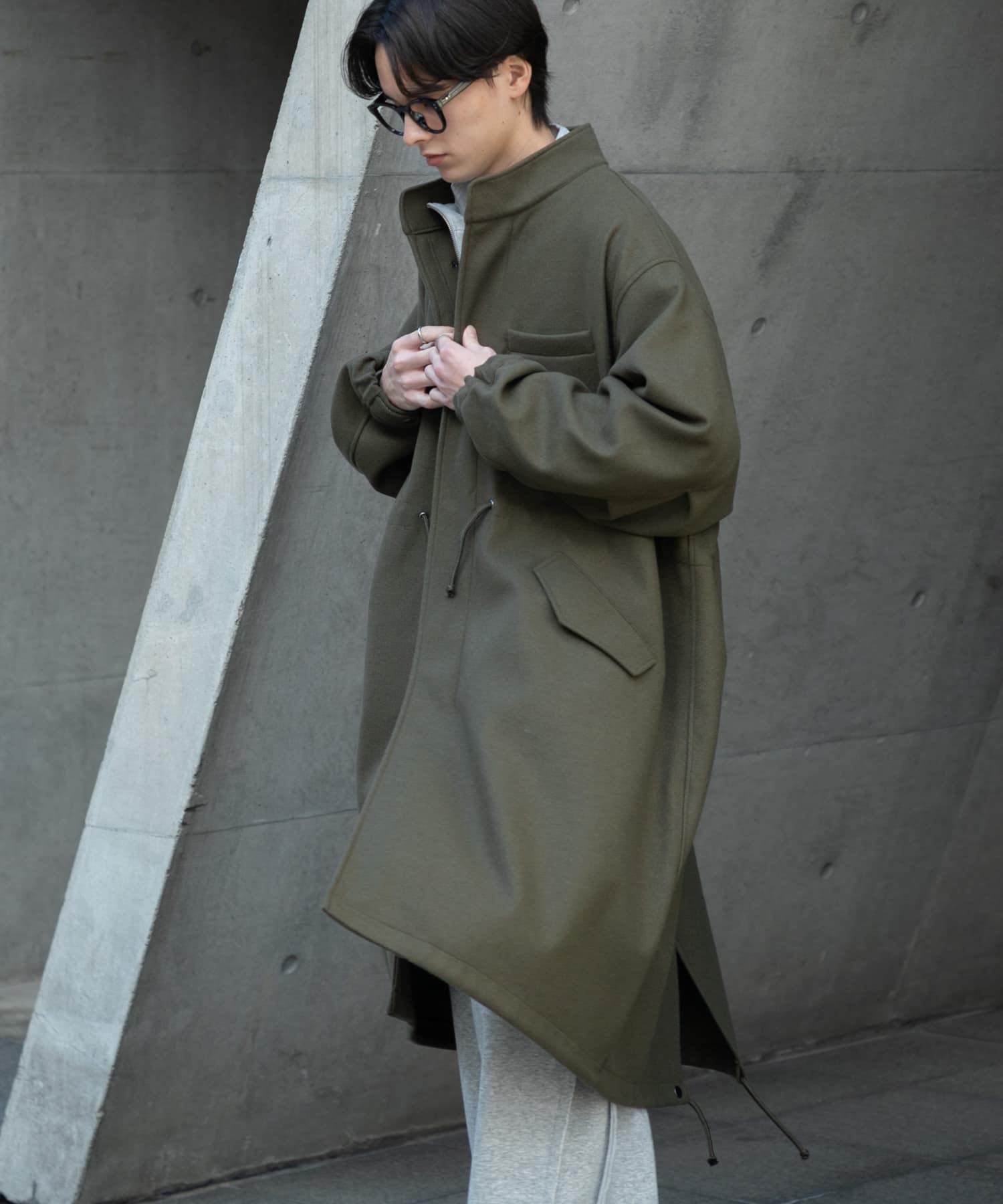 身長：173cm サイズ：L