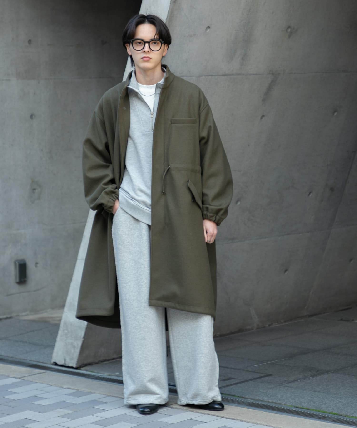 UR TECH』 カットメルトンモッズコート(M KHAKI): アウター｜URBAN