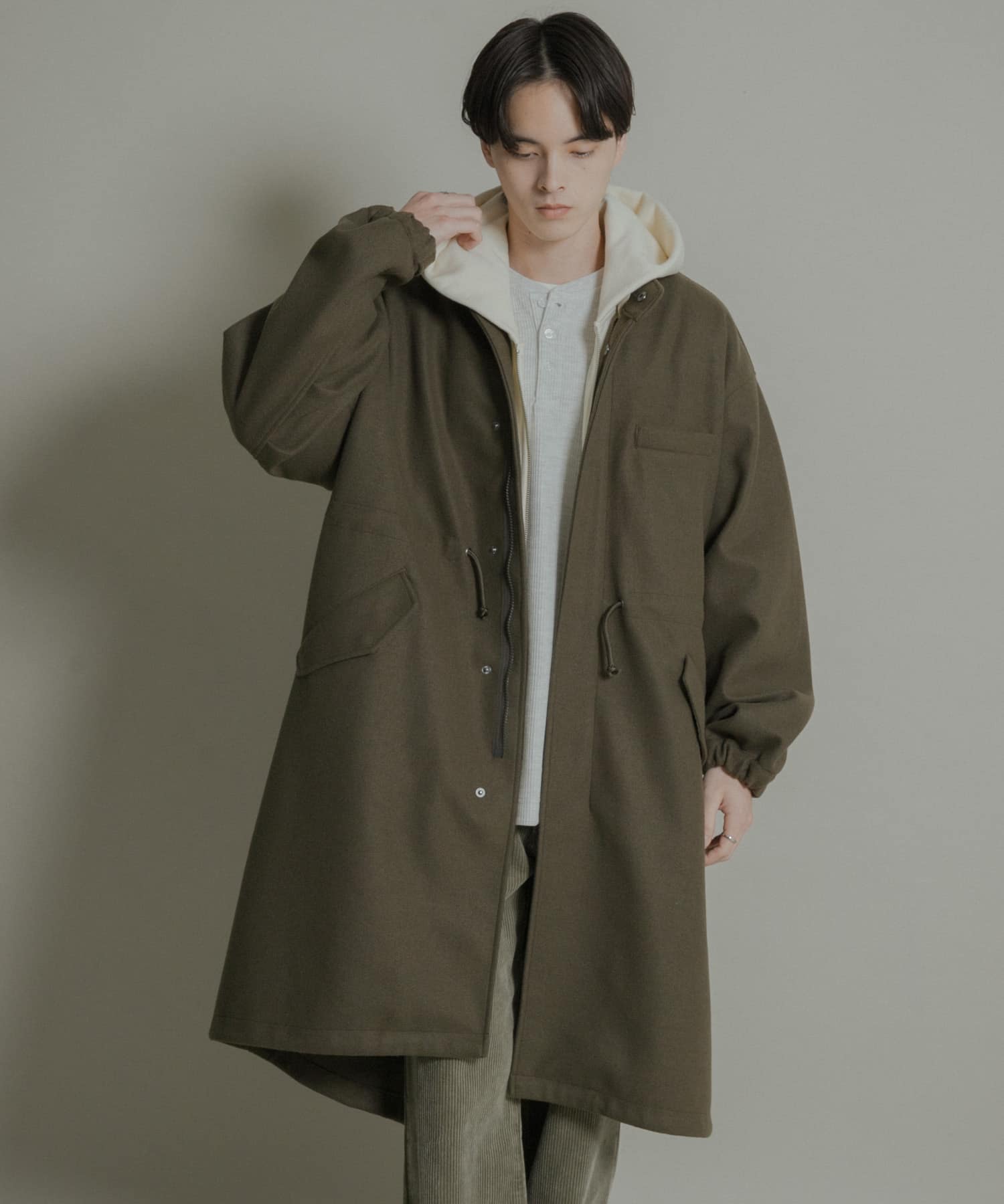 身長：173cm サイズ：L
