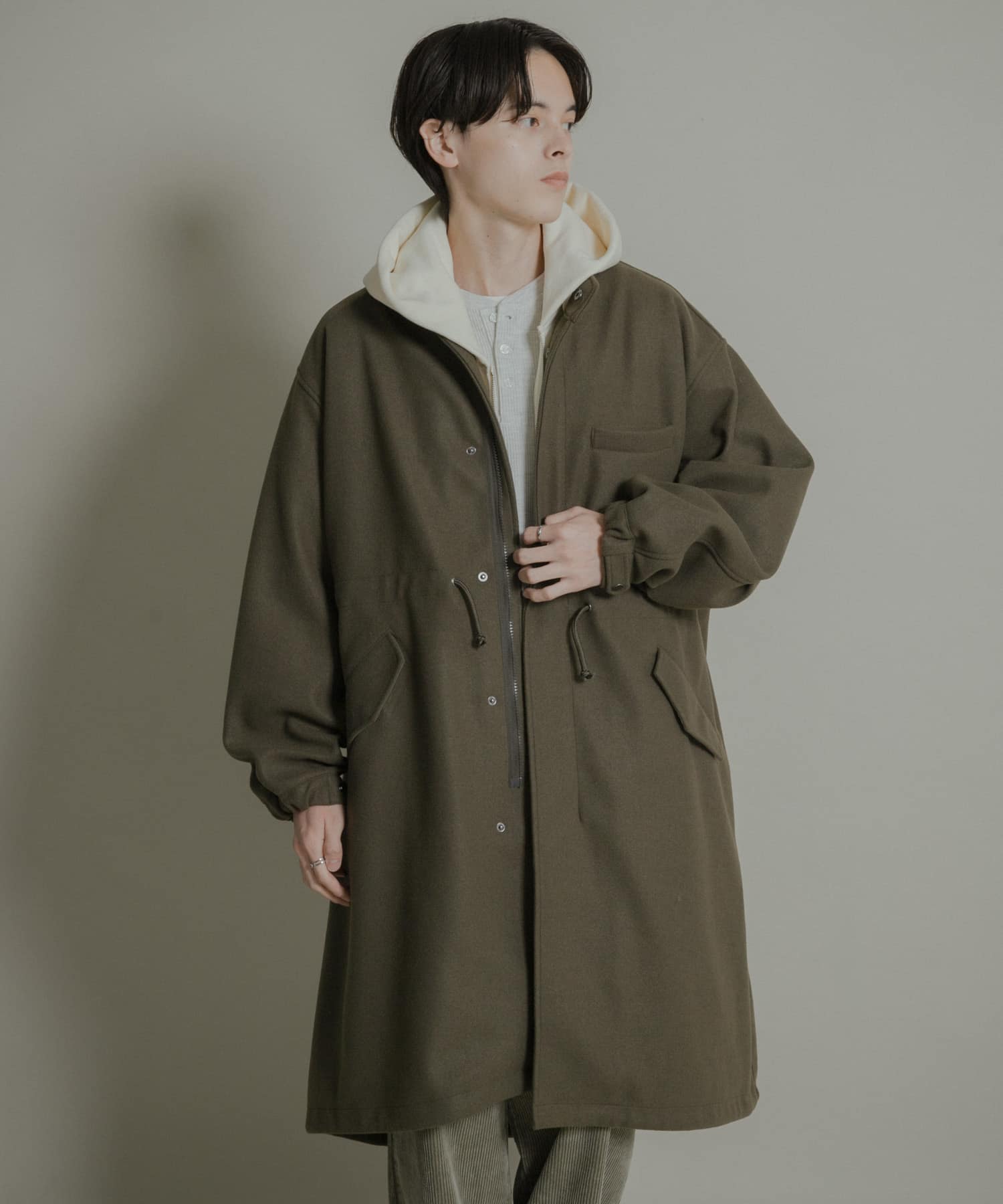 身長：173cm サイズ：L