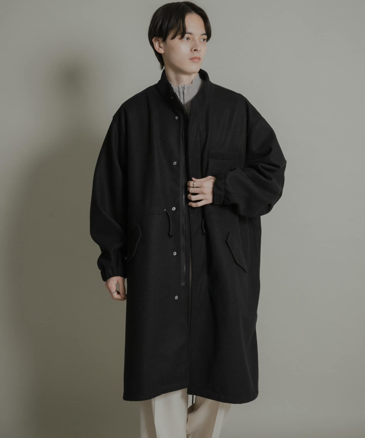 UR TECH』 カットメルトンモッズコート(M KHAKI): アウター｜URBAN