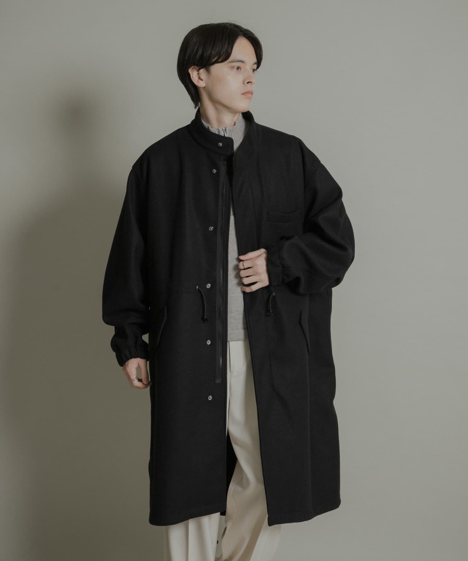 UR TECH』 カットメルトンモッズコート(M KHAKI): アウター｜URBAN