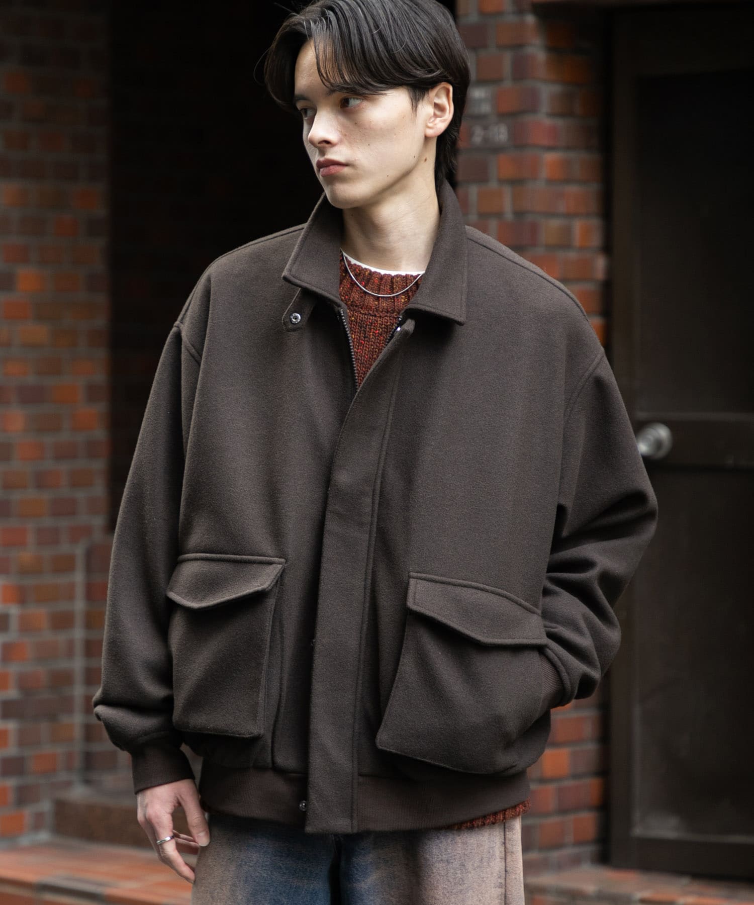 身長：173cm サイズ：L