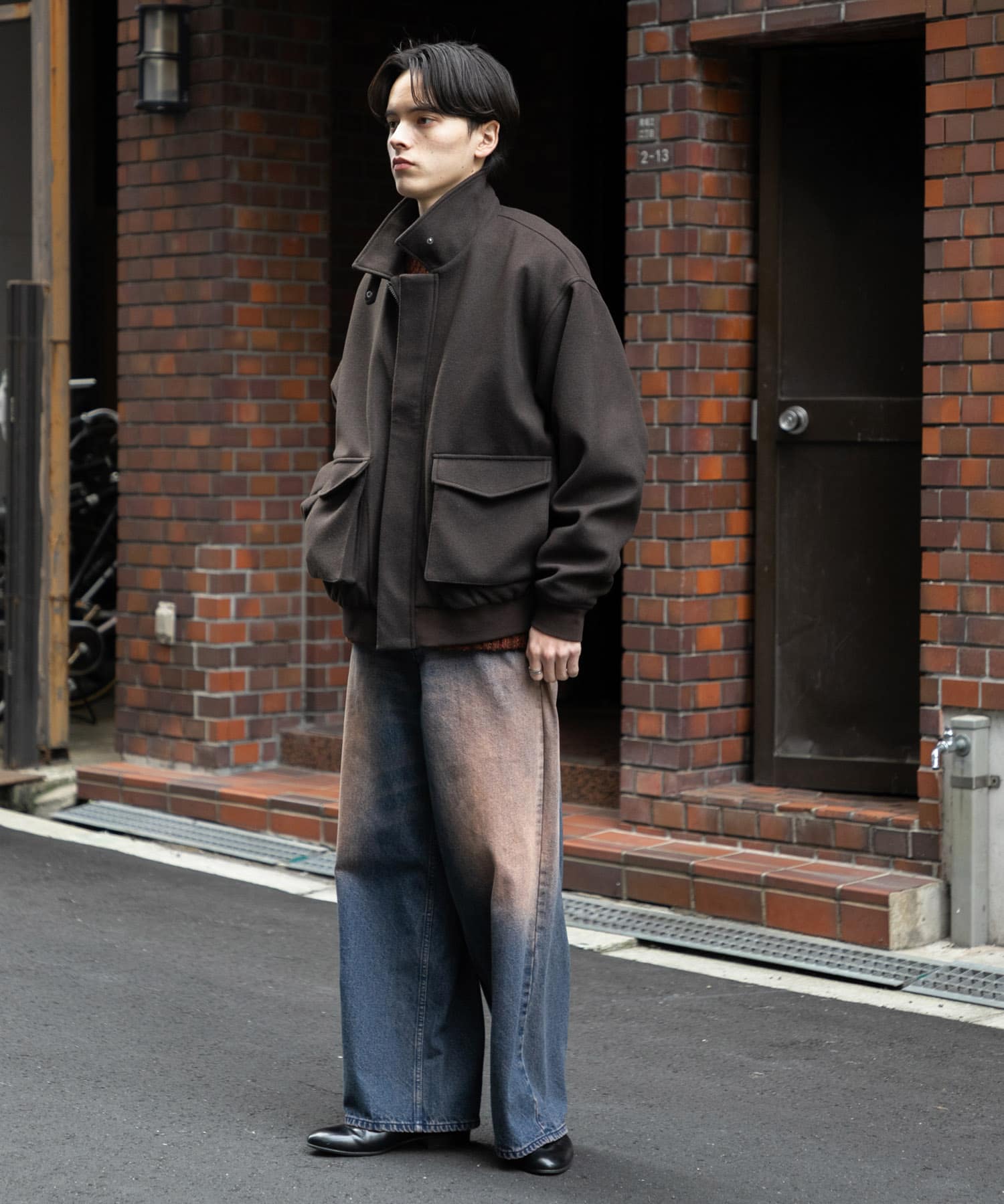 身長：173cm サイズ：L