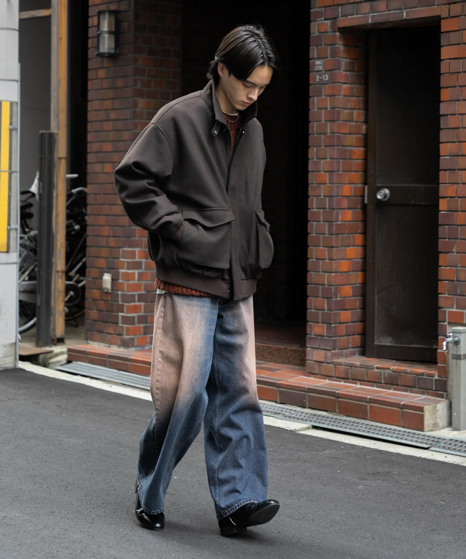 身長：173cm サイズ：L